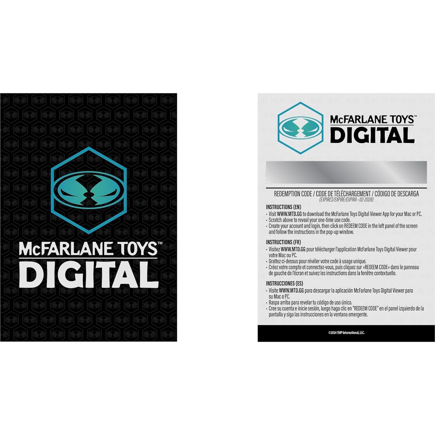 Figura de acción Robin Tierra-2 McFarlane 17 cm coleccionable