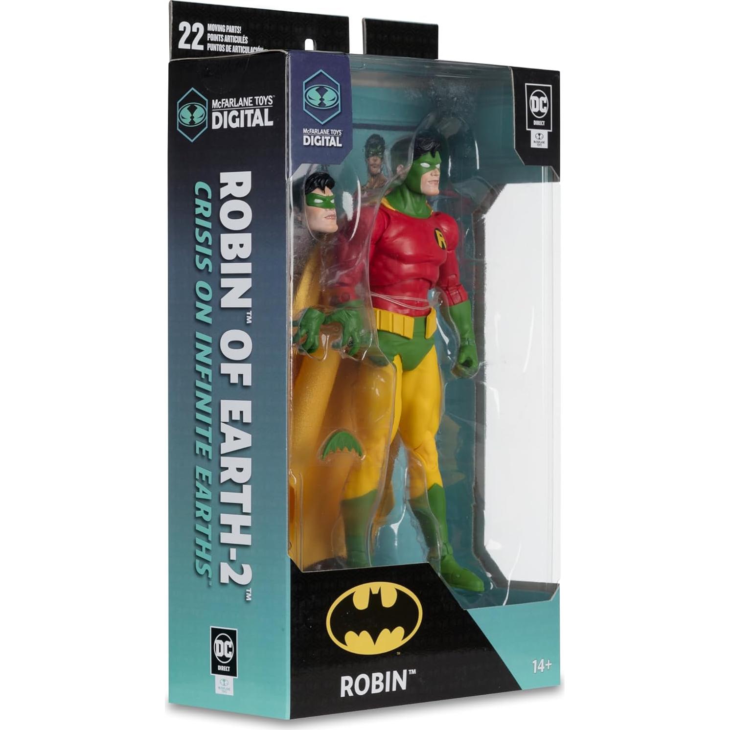 Figura de acción Robin Tierra-2 McFarlane 17 cm coleccionable