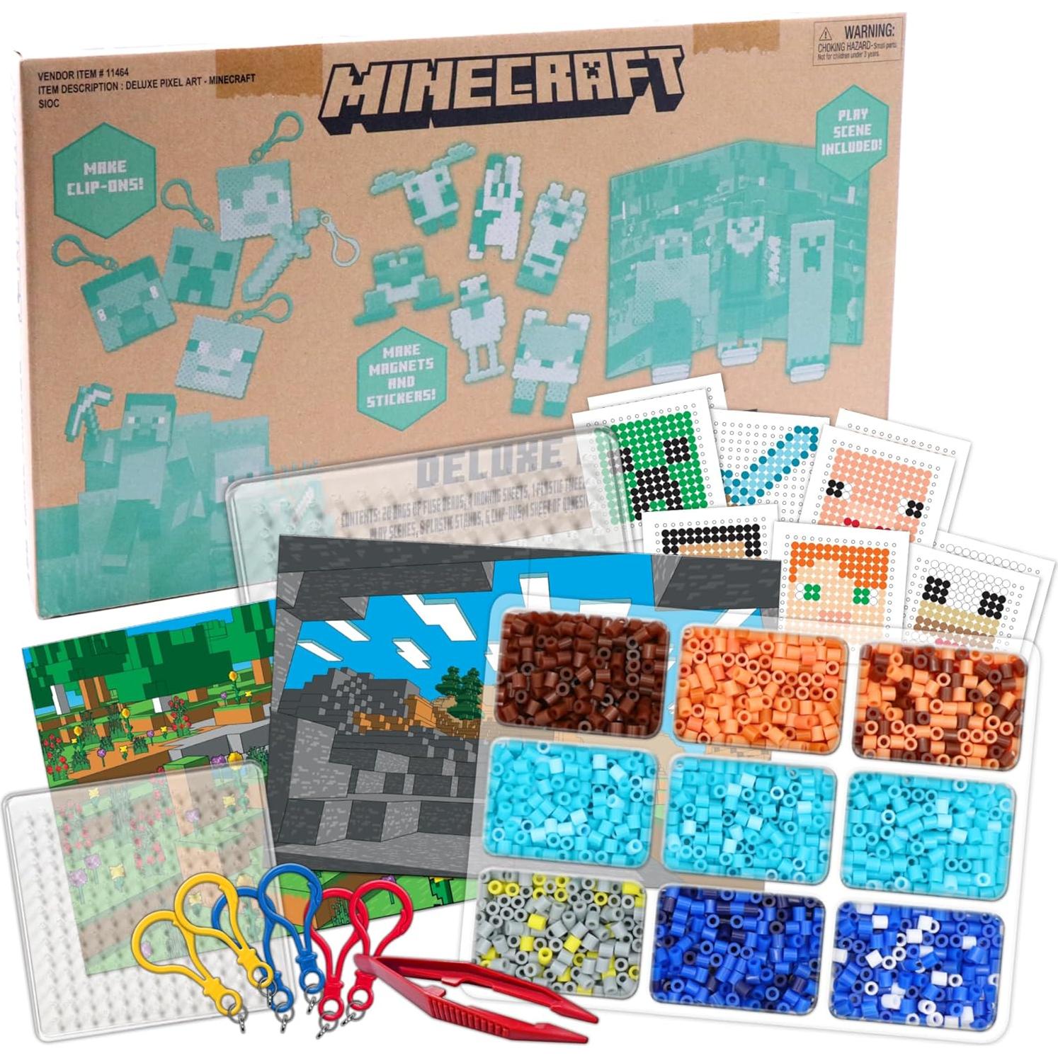 Kit de Manualidades Pixeladas Minecraft Tara Toy 810 Piezas