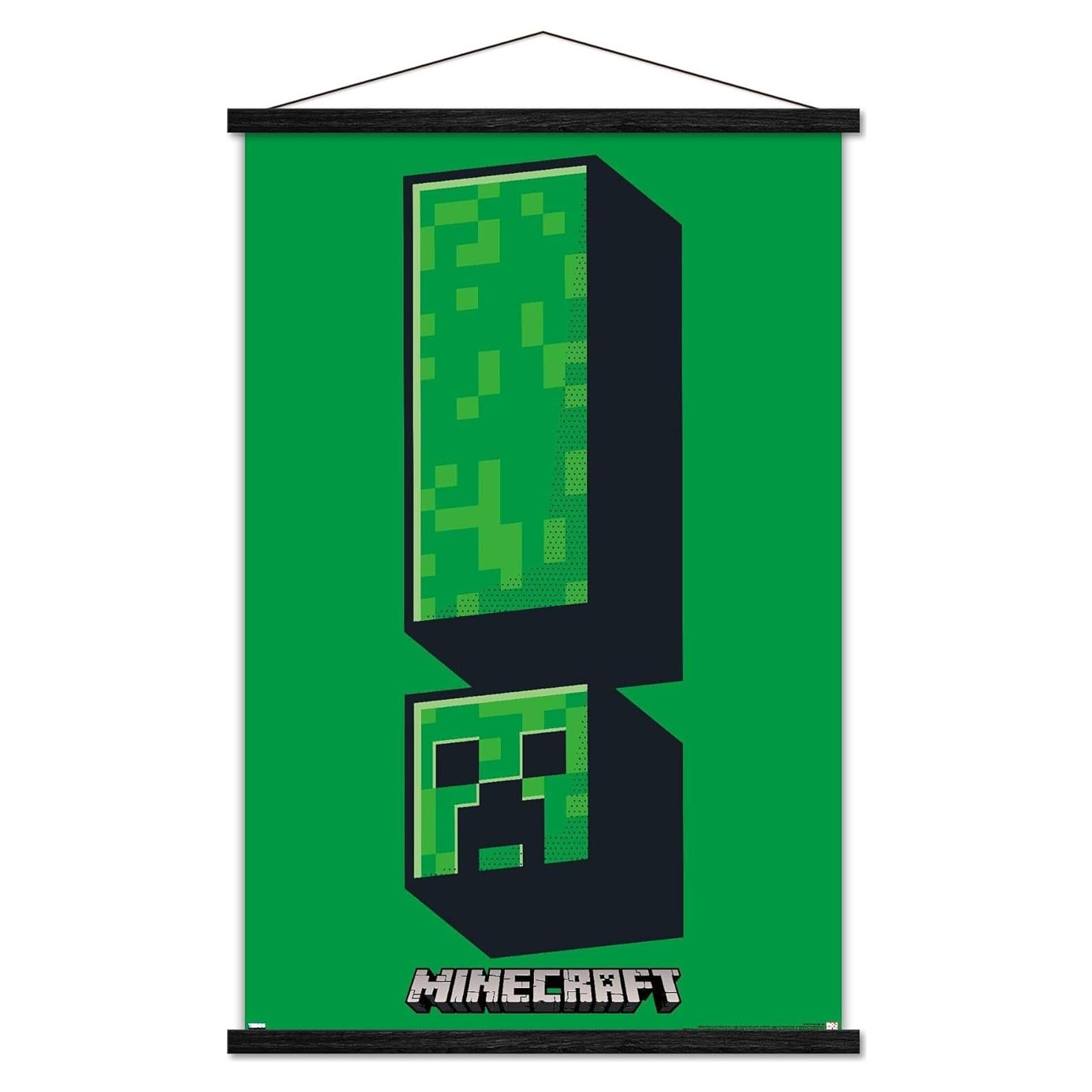 Póster de Pared Trends International Minecraft Creeper 86.4x56.7cm