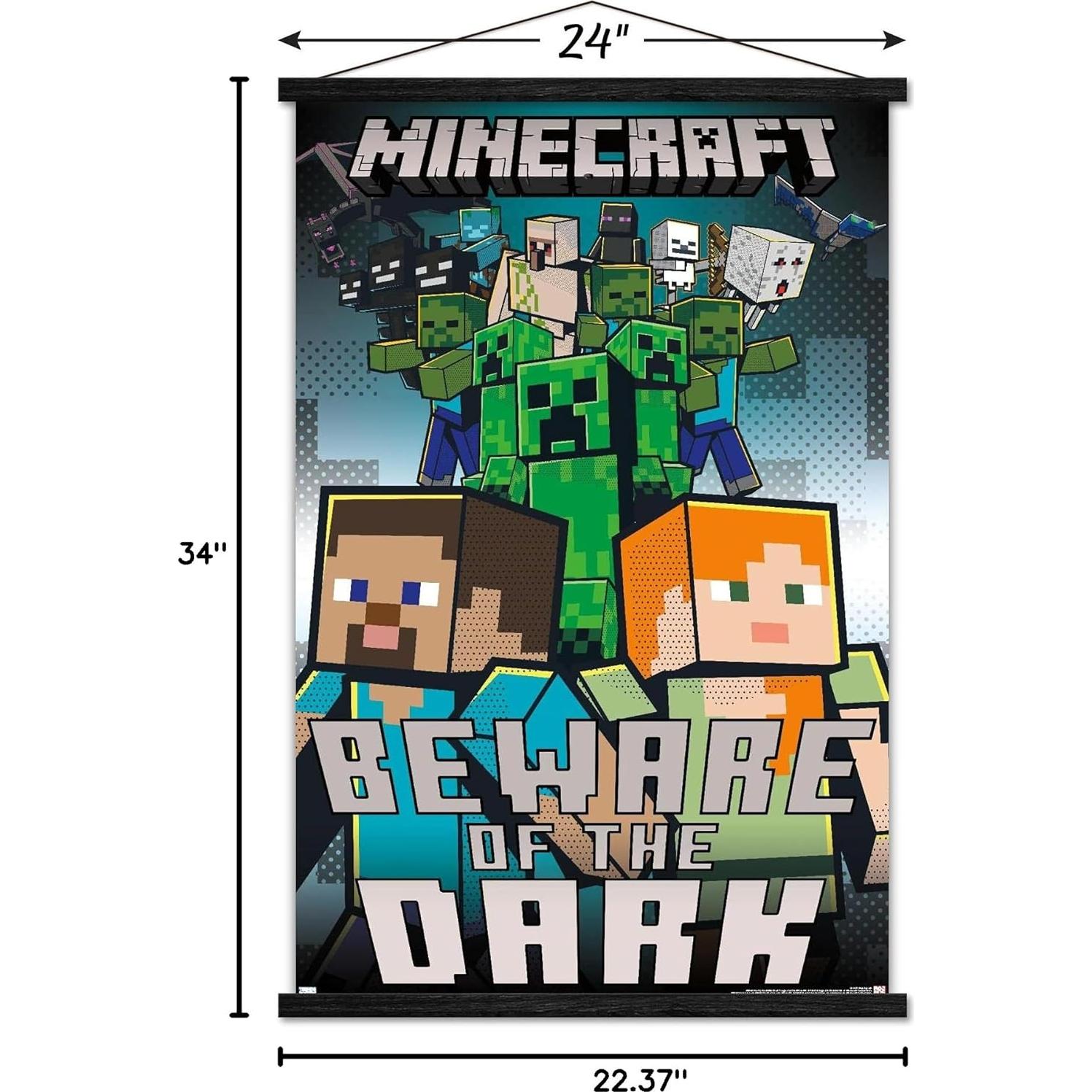 Póster de Pared Trends International Minecraft 56.7x86.4cm