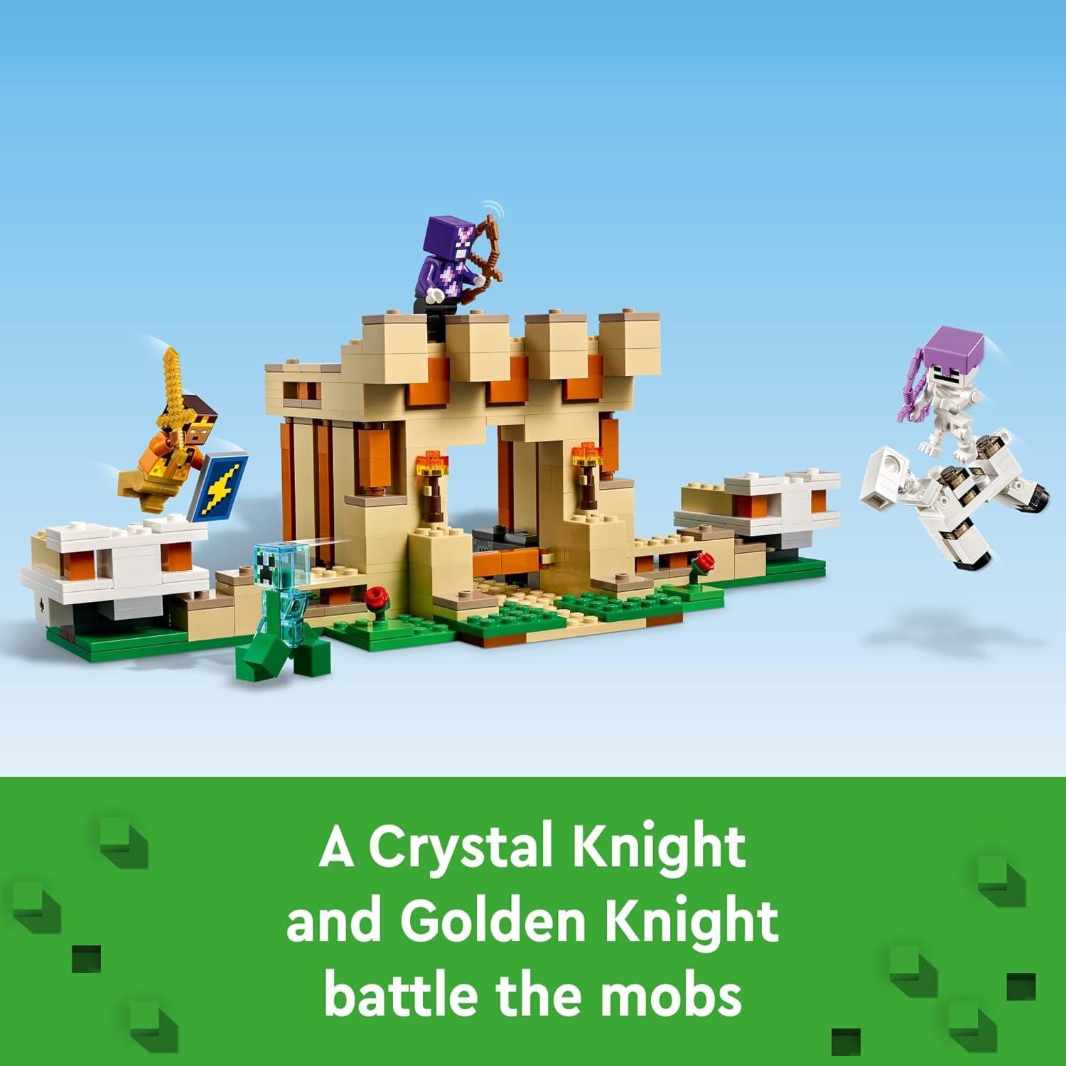 LEGO Minecraft Fortaleza del Golem de Hierro 21250 - 868 Piezas