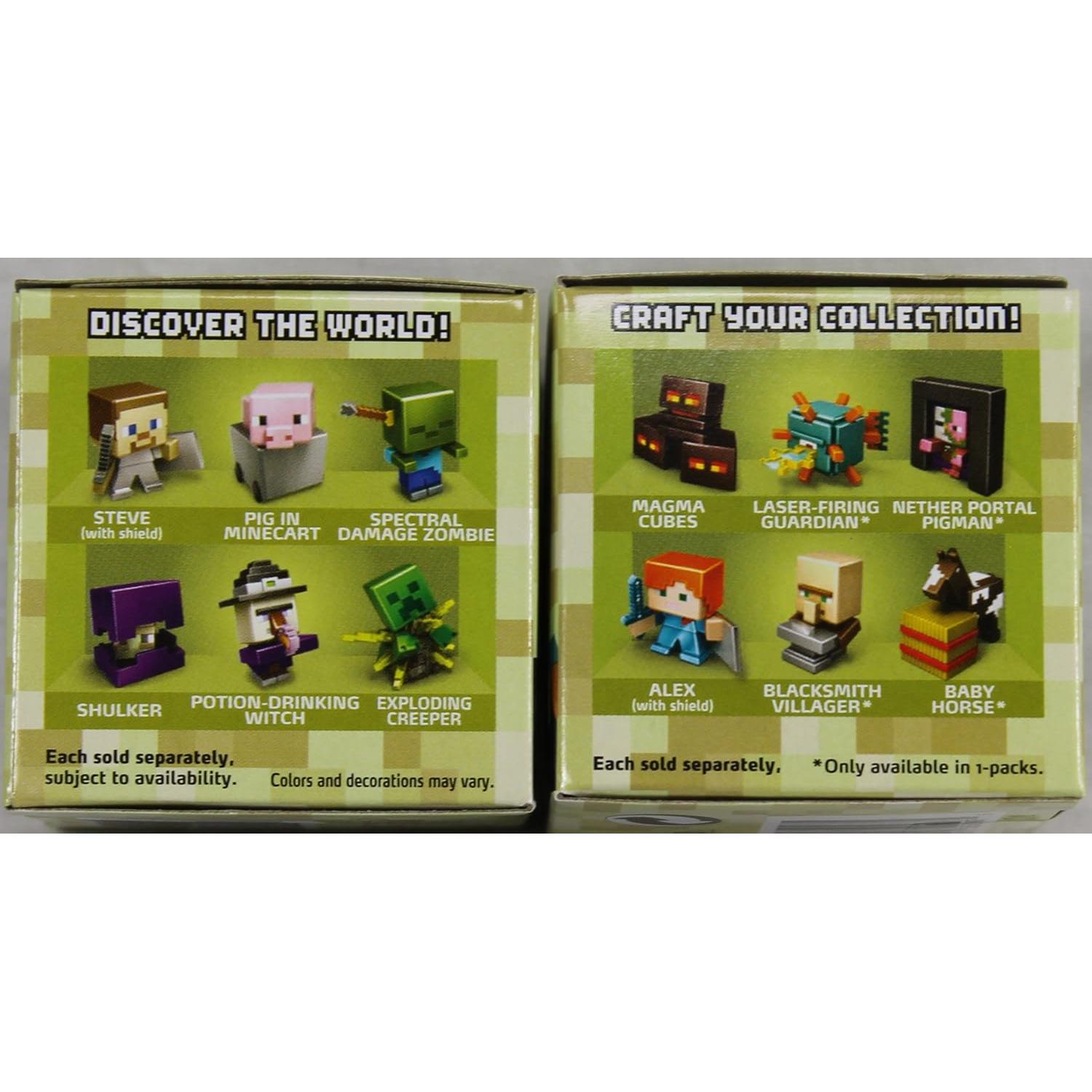 Paquete de 6 Mini-Figuras Minecraft End Stone Serie 6
