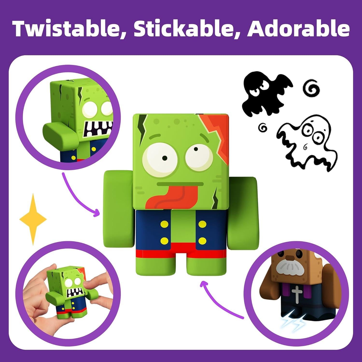 Juego de Figuras Magnéticas GobiDex 8PCS para Niños 3+