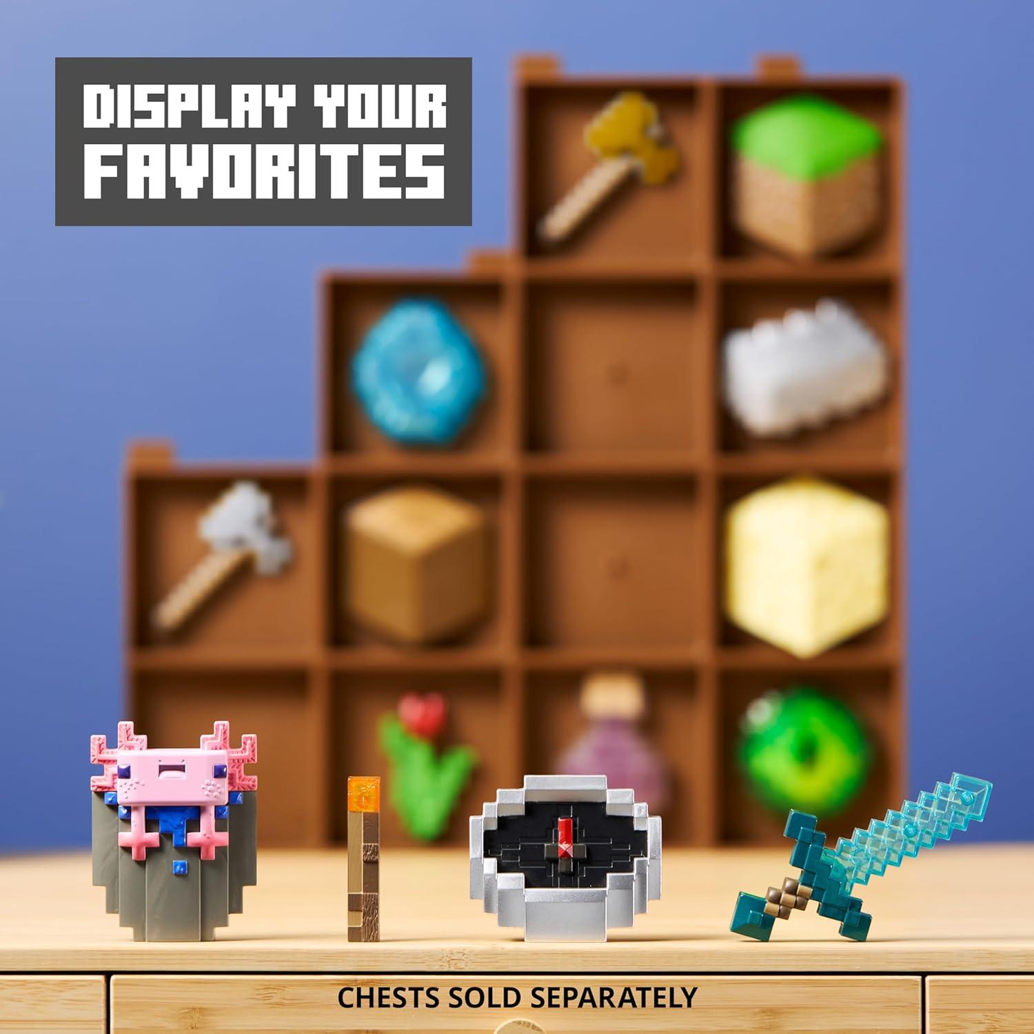 Cofre de Inventario Minecraft - La Colección Noble - 10.2 cm