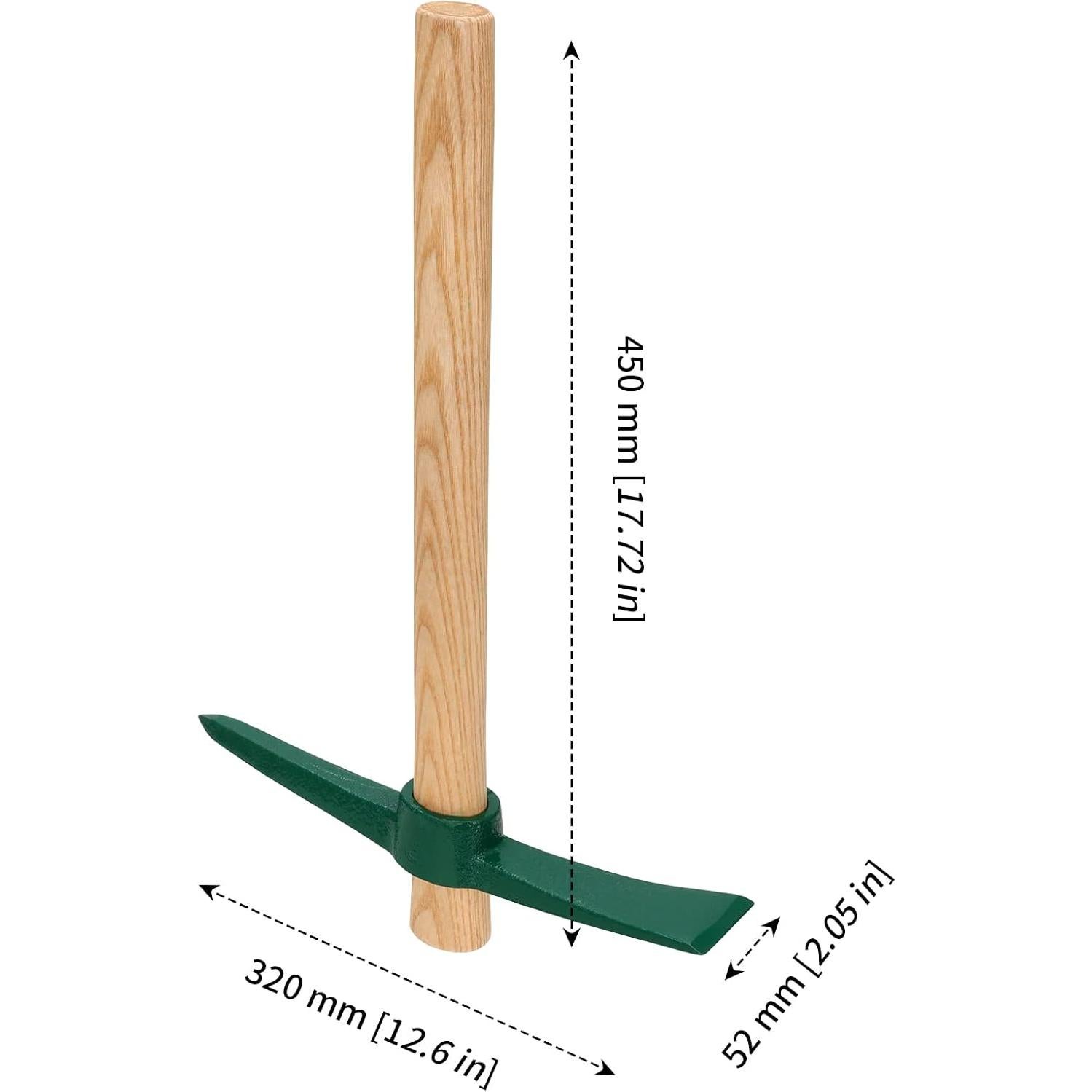 Pico de Jardín Mattock MANCHAP 2 Pcs 44.96 cm Acero Forjado