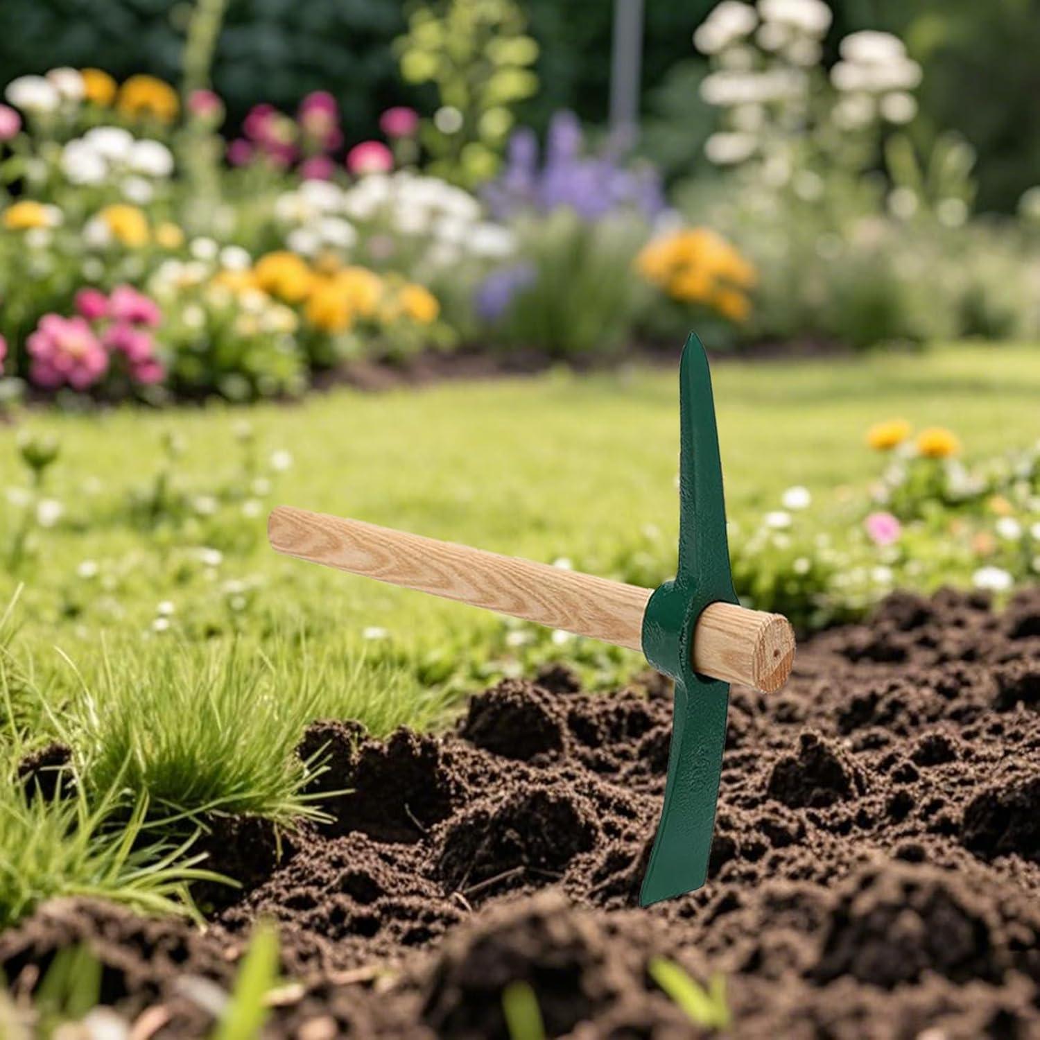 Pico de Jardín Mattock MANCHAP 2 Pcs 44.96 cm Acero Forjado