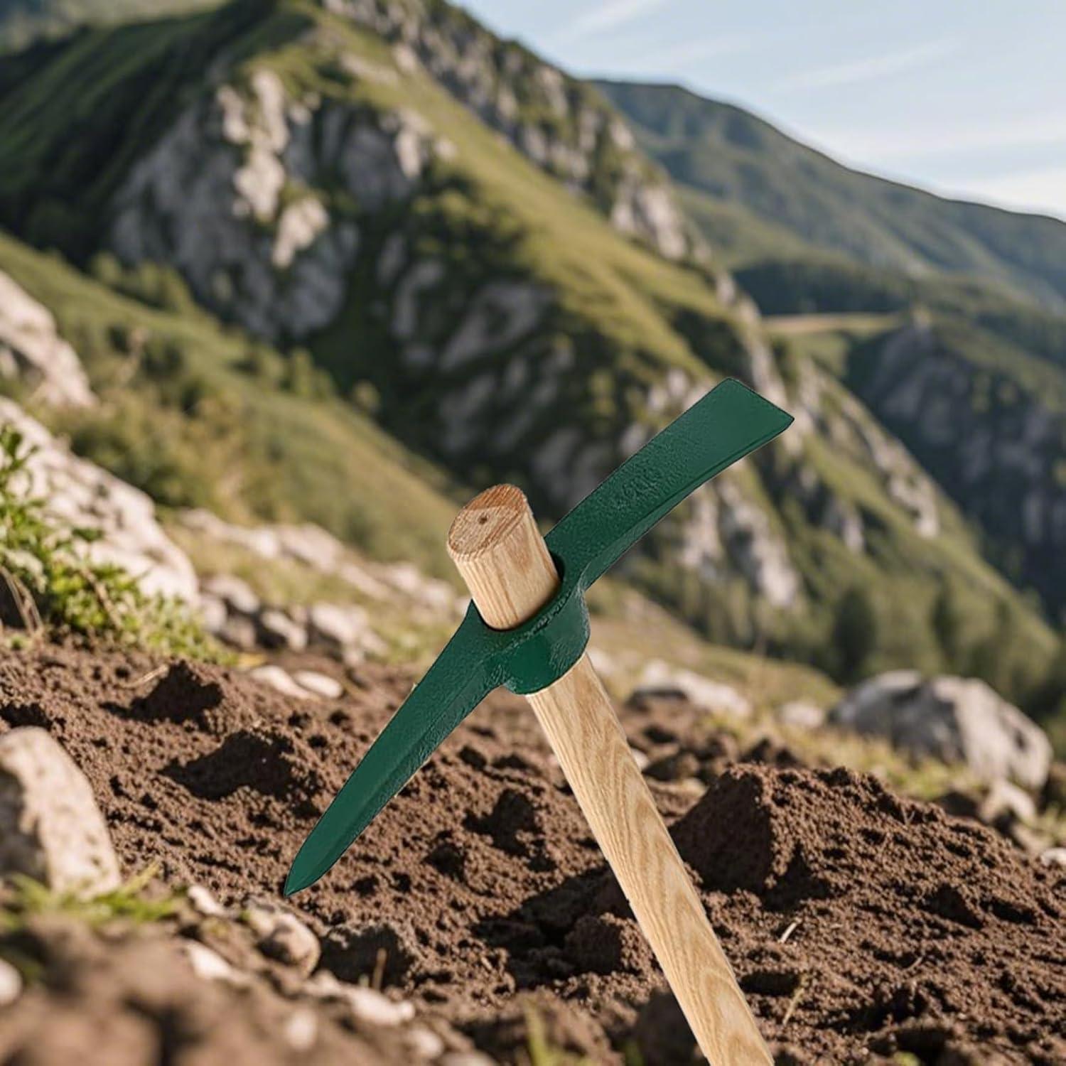 Pico de Jardín Mattock MANCHAP 2 Pcs 44.96 cm Acero Forjado