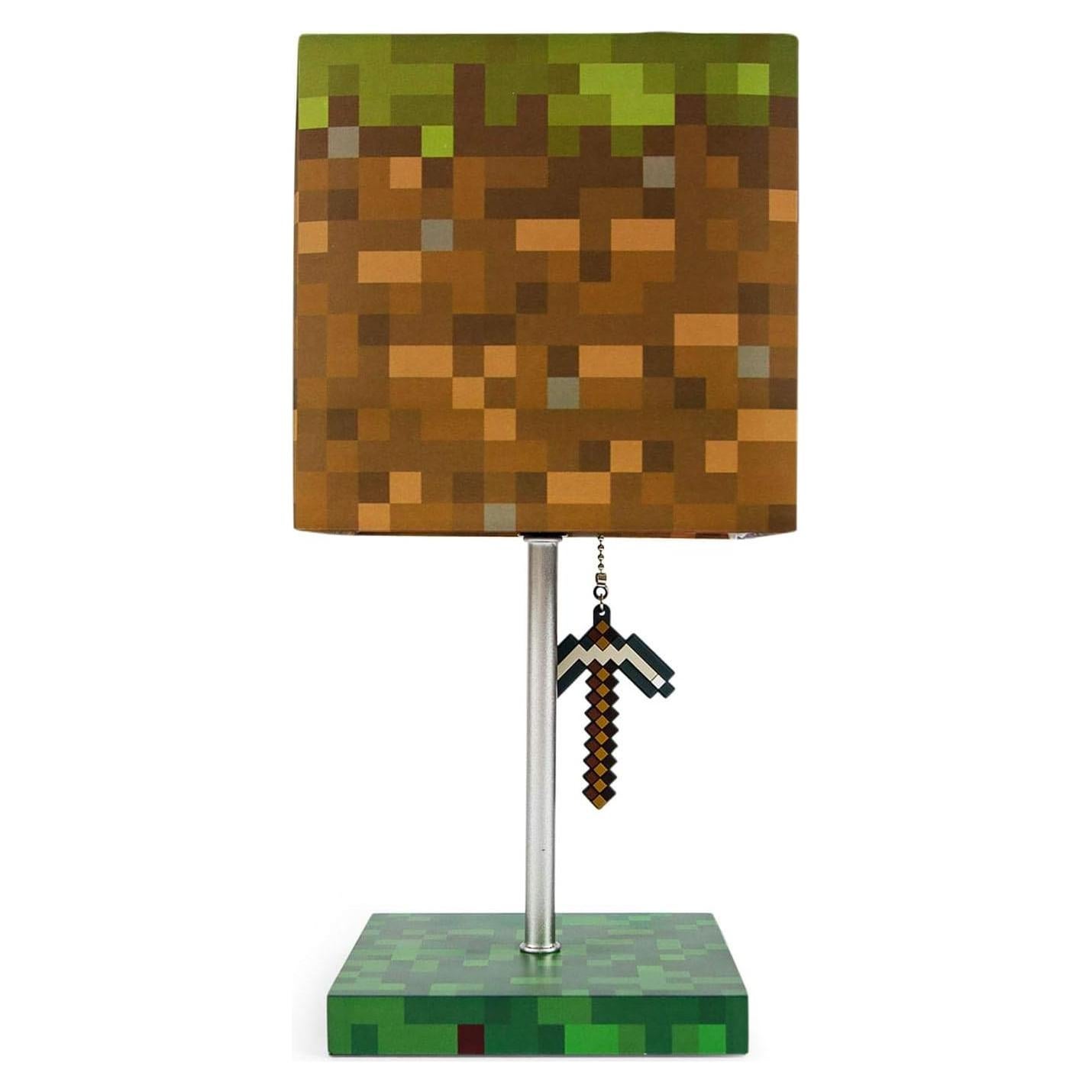 Lámpara de Escritorio LED Ukonic Minecraft Bloque de Hierba 35.56cm