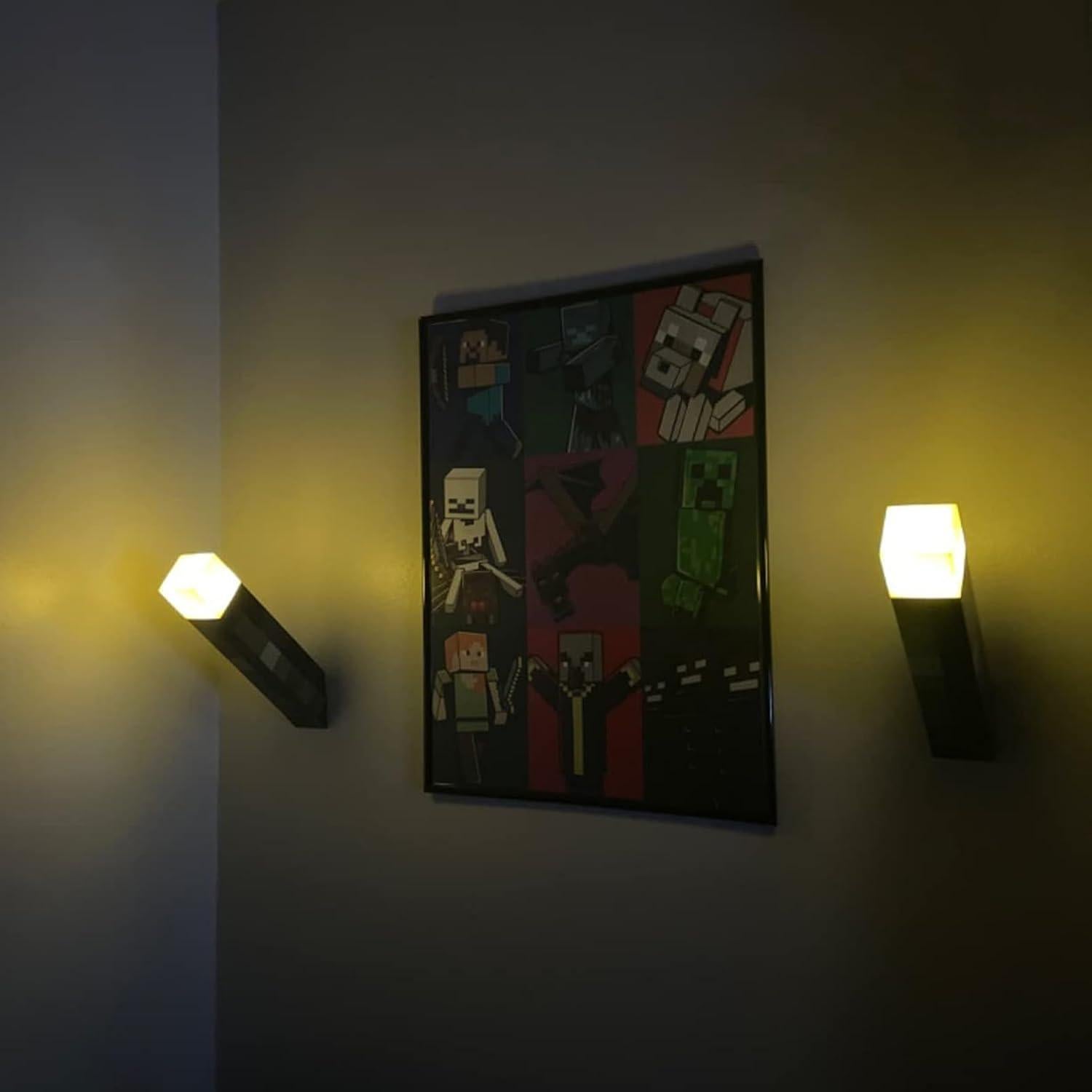 Luz nocturna LED recargable USB Rehenbsem 28cm 4 colores