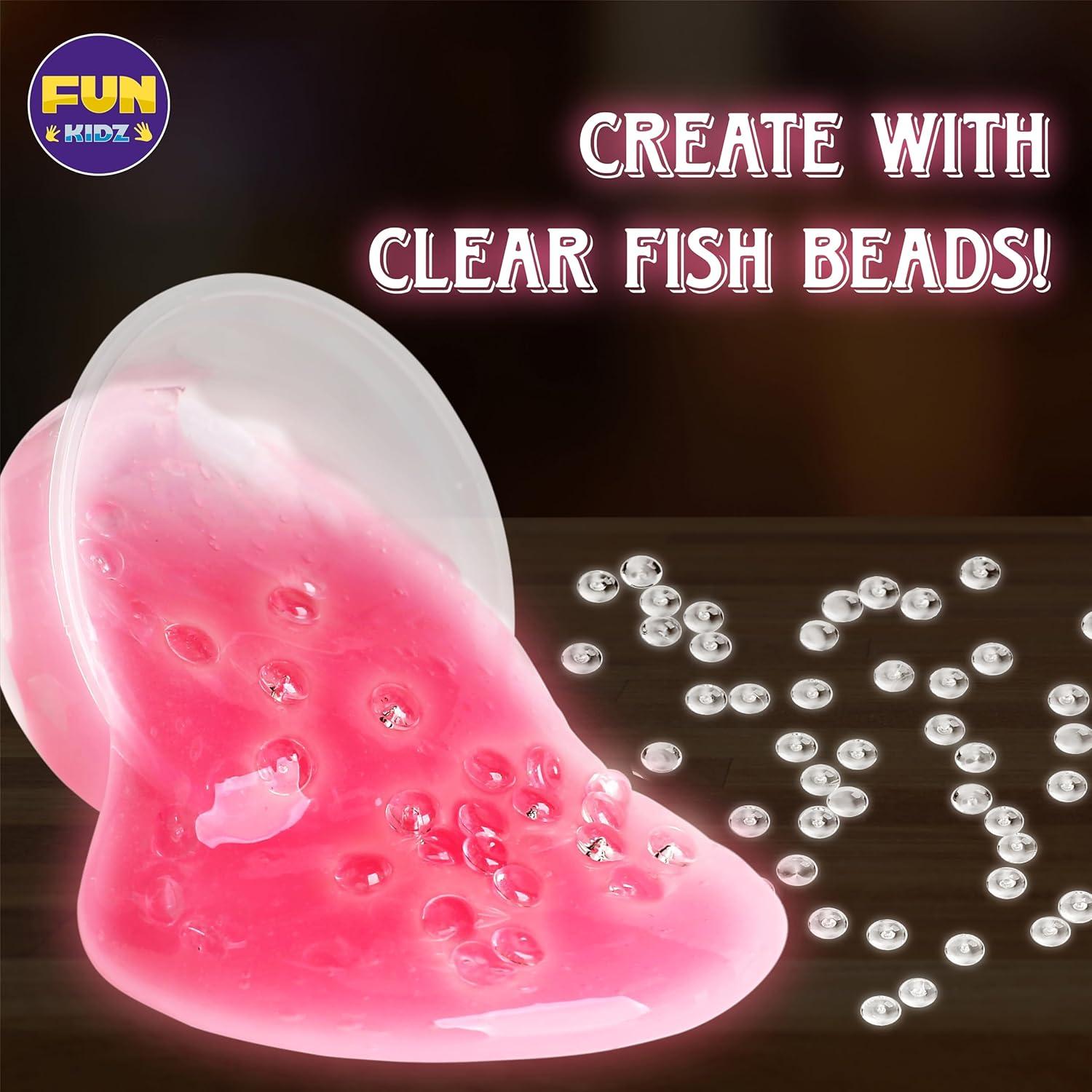 Kit de Slime Brillante FunKidz 1.035 L 4 Colores Neón