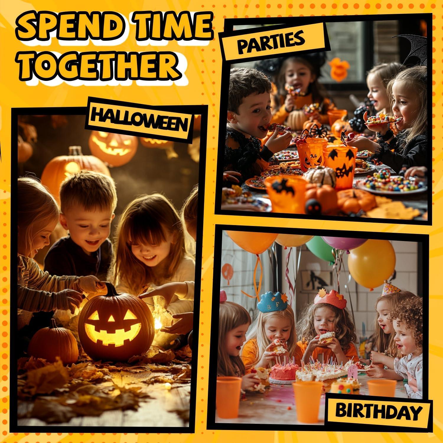 Robot Esqueleto de Halloween MOBI ONE para Niños 3+ Años