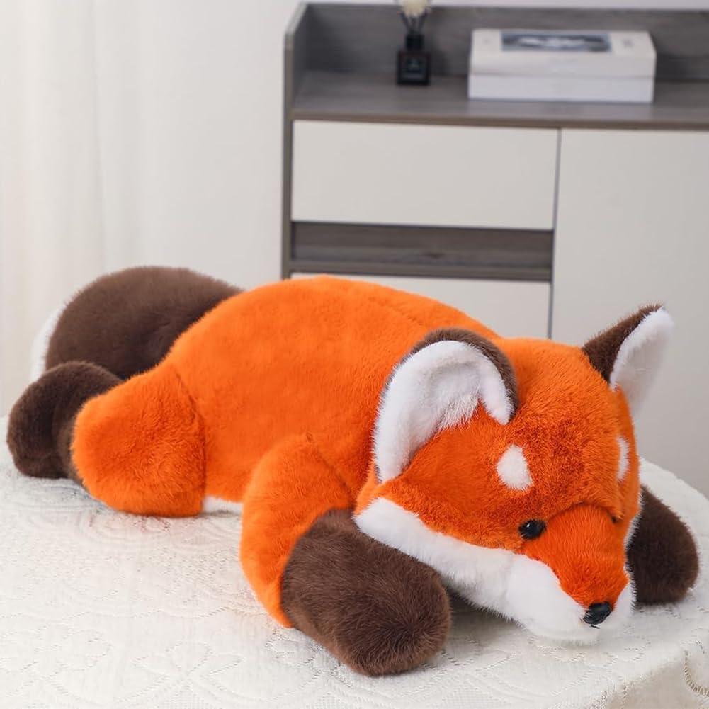 Almohada de Zorro de Peluche Labauxite 30 cm Suave Kawaii
