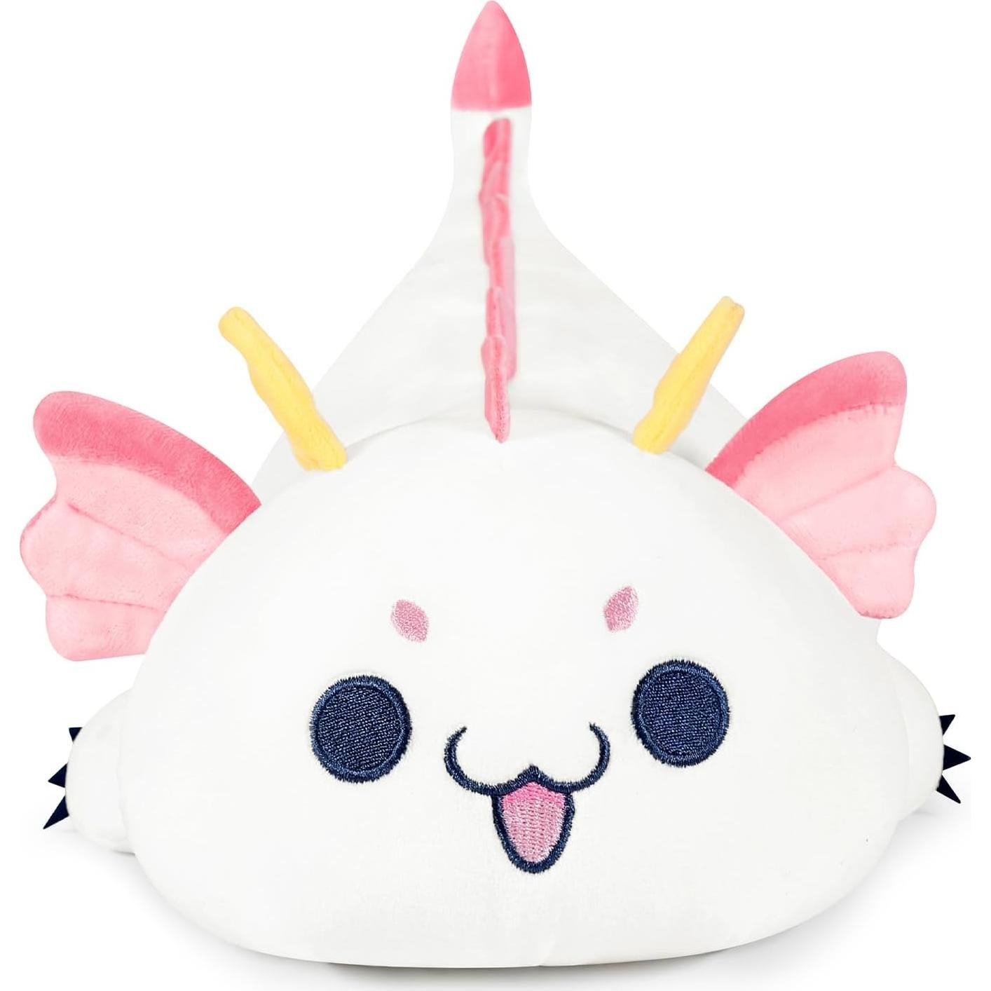 Juguete de Peluche Dragón Blanco Onsoyours 25.4 cm Suave