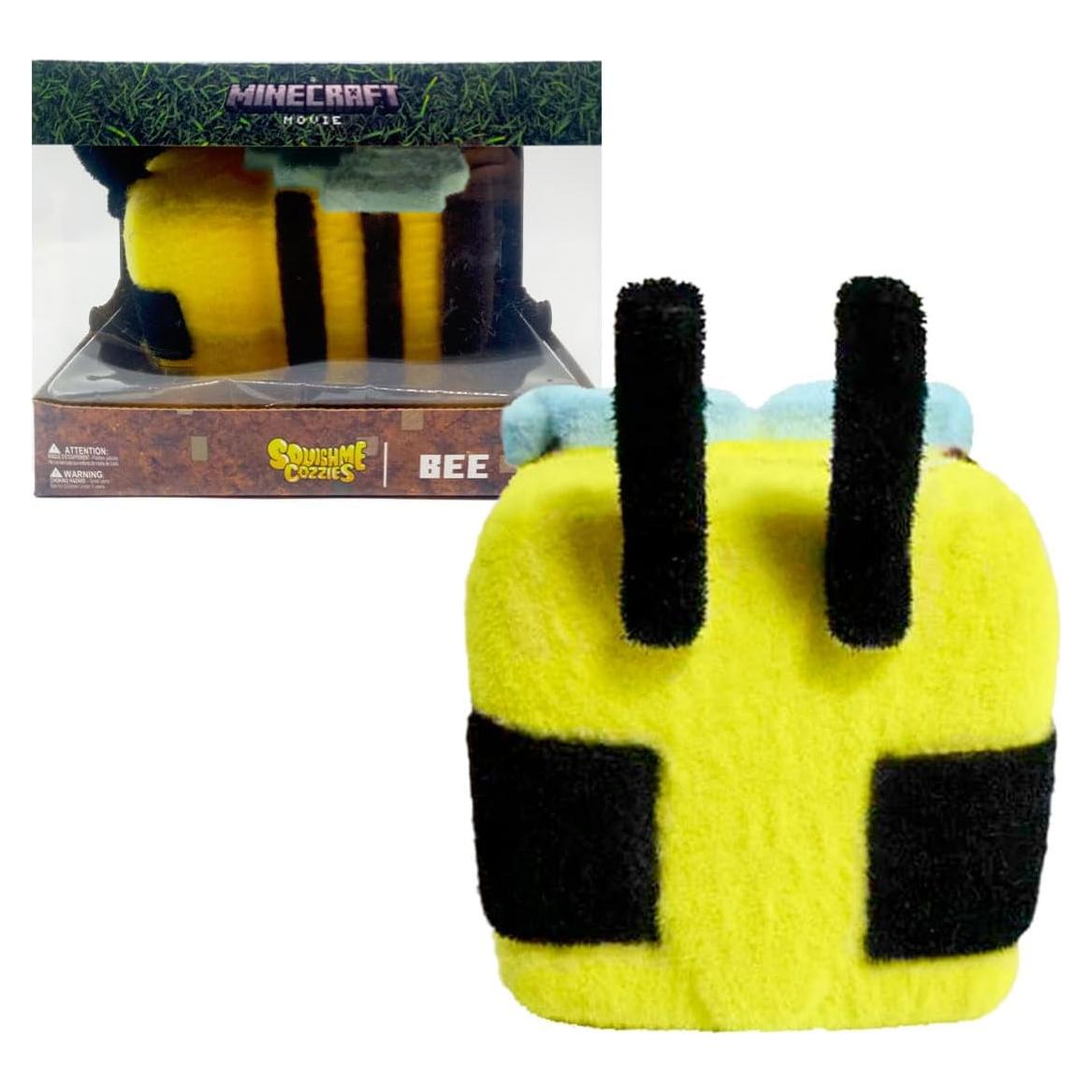 Minecraft Cozie Mighty Mega Squishme Abeja - Peluche 30 cm