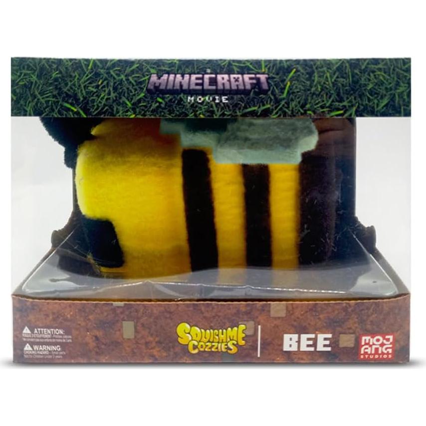 Minecraft Cozie Mighty Mega Squishme Abeja - Peluche 30 cm