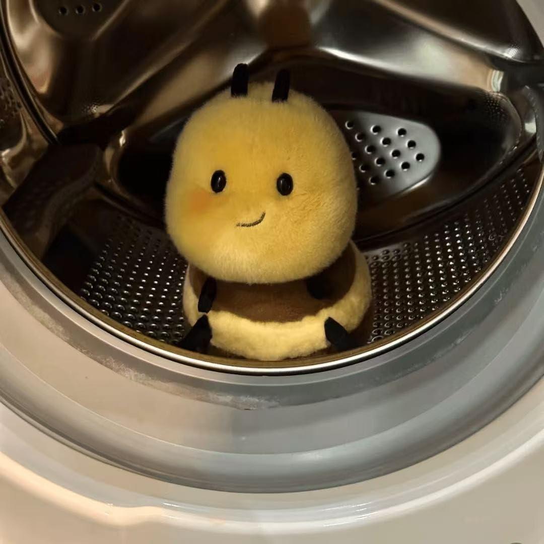 Peluche Abeja Sonriente 20 cm - Juguete de Felpa Suave