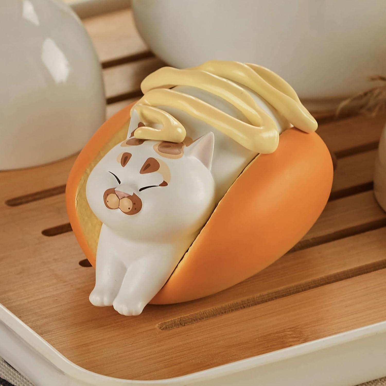 Figura Coleccionable LouLou Cerdo Gato Serie-2 Caja Individual