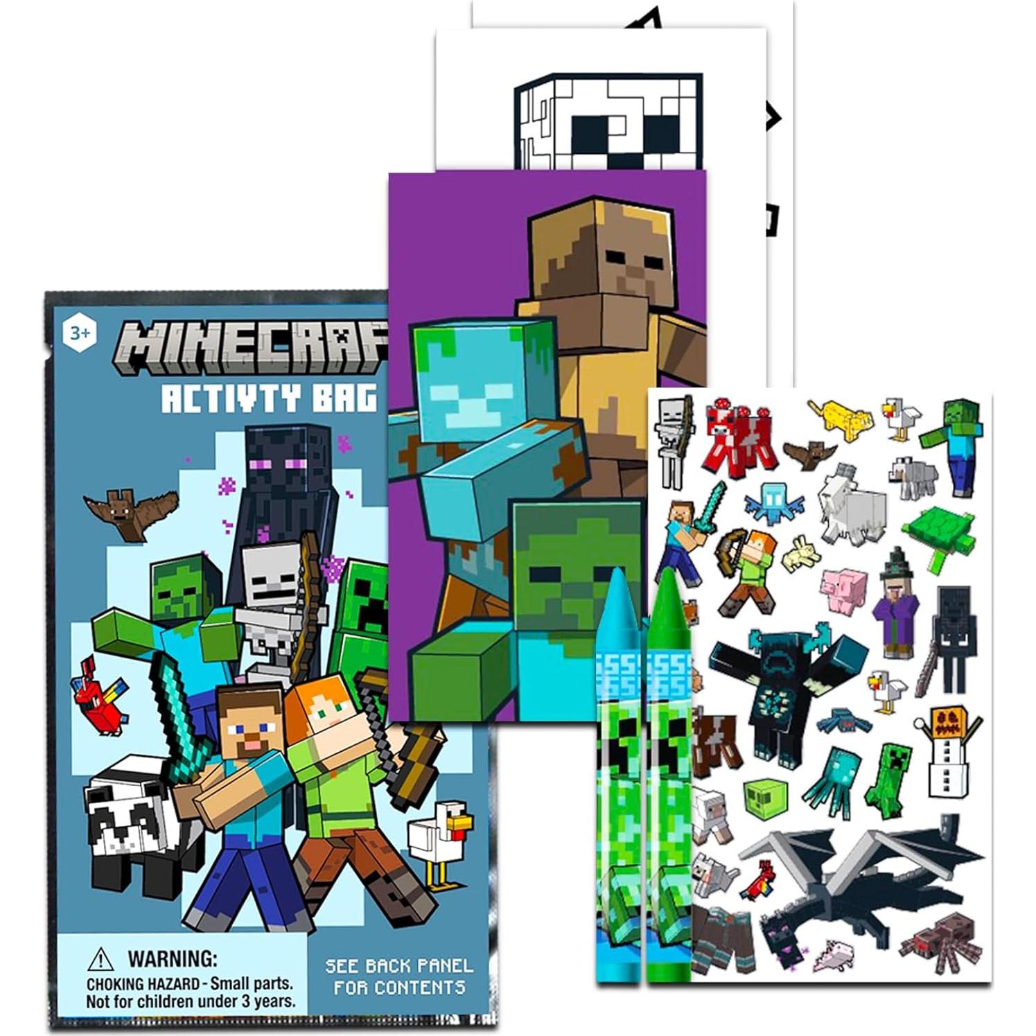 Paquete San Valentín Minecraft - 24 Mini Libros y Stickers