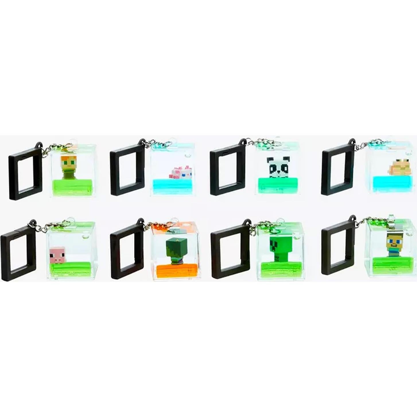 Bolsa Sorpresa Llavero Tsunameez Minecraft - 3 Piezas