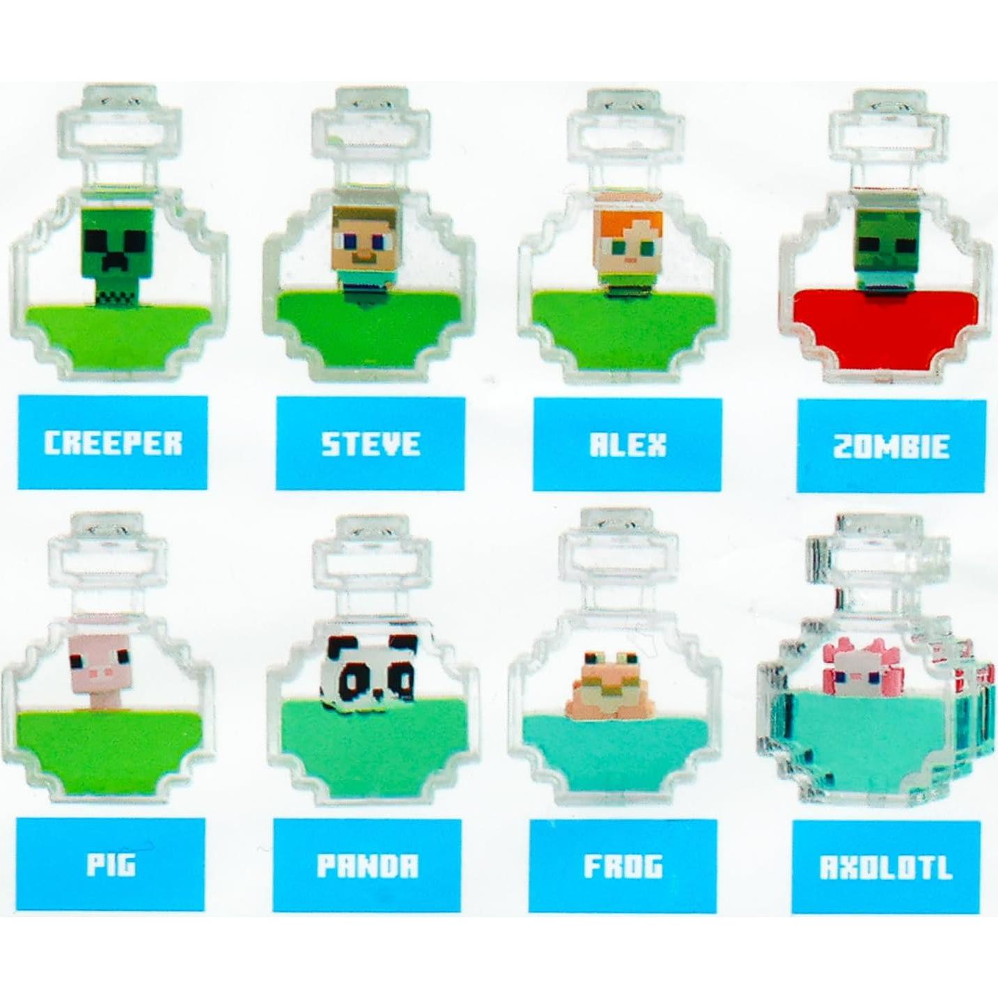 Bolsa Sorpresa Llavero Tsunameez Minecraft Serie 2 - 2 Paquetes