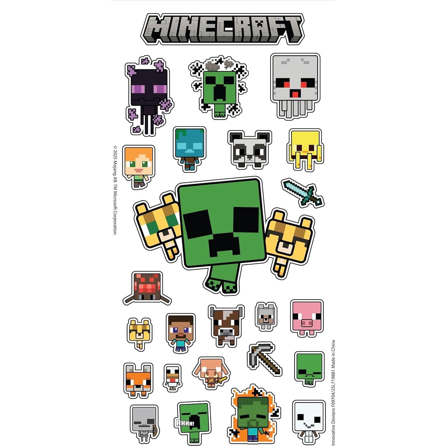 Bolsa Sorpresa Llavero Tsunameez Minecraft Serie 2 - 2 Paquetes