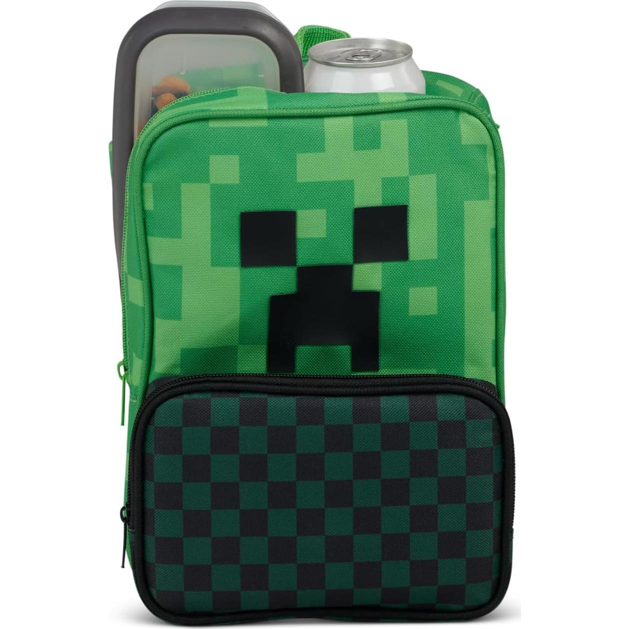 Mochila Enfriadora Igloo Minecraft Creeper 8 Latas