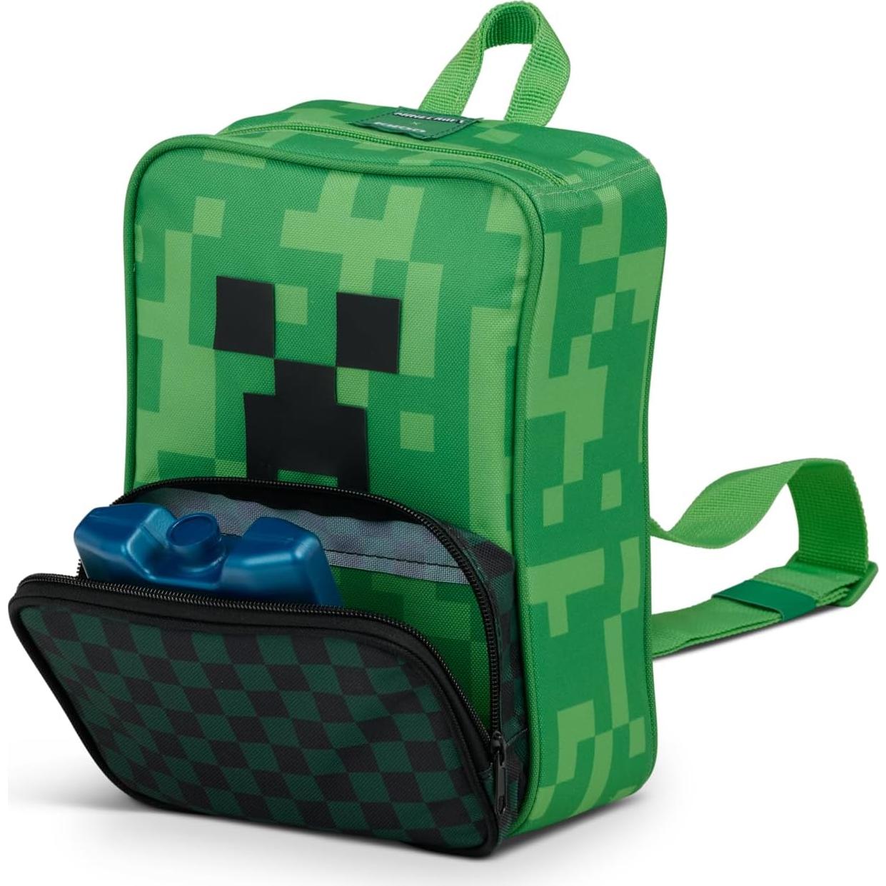 Mochila Enfriadora Igloo Minecraft Creeper 8 Latas