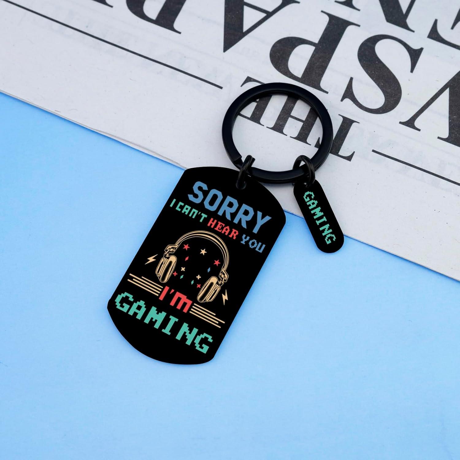 Llavero de Videojuego para Hombres - Regalo Original 5x5cm