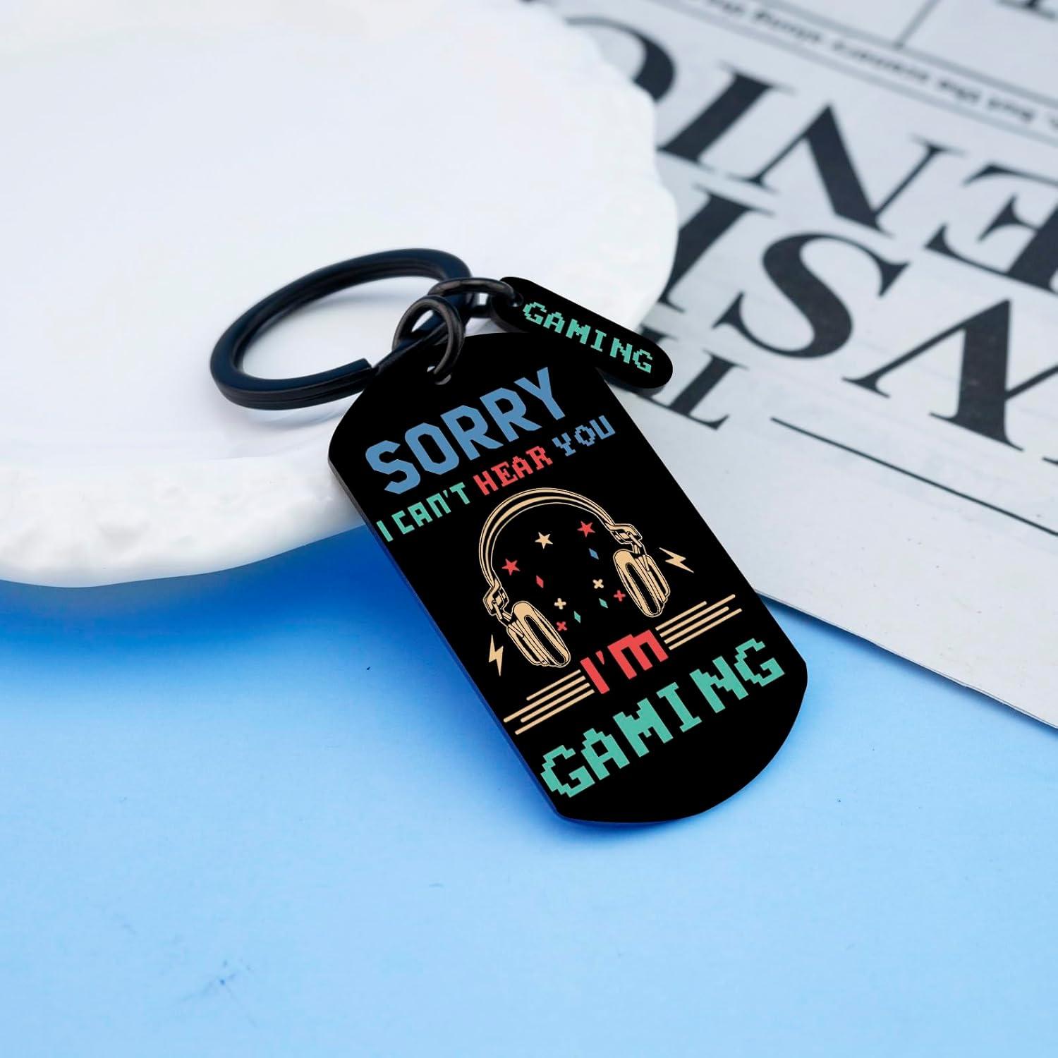 Llavero de Videojuego para Hombres - Regalo Original 5x5cm