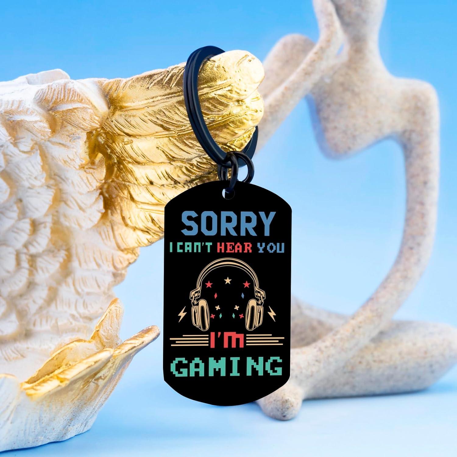 Llavero de Videojuego para Hombres - Regalo Original 5x5cm