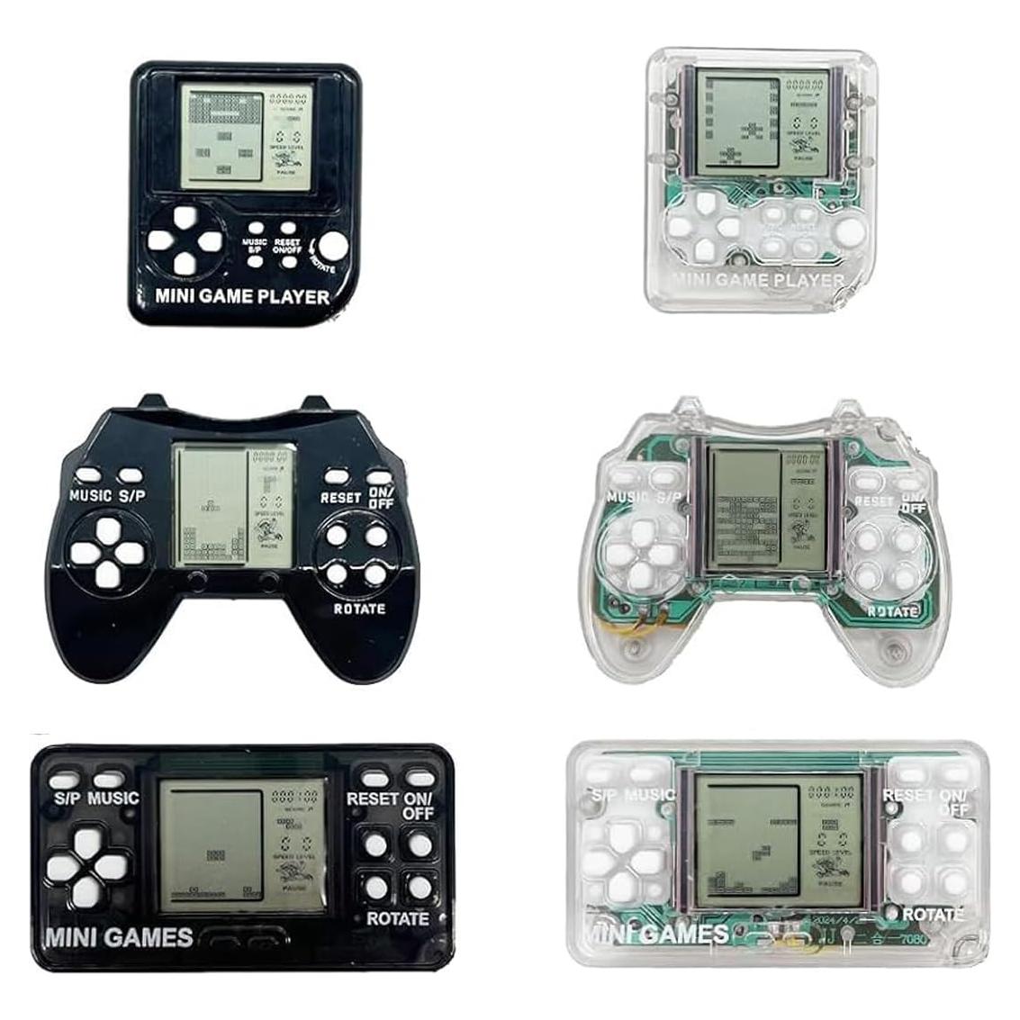 Llavero Mini de Videojuegos GNCNSHK 6PCS Arcade para Niños