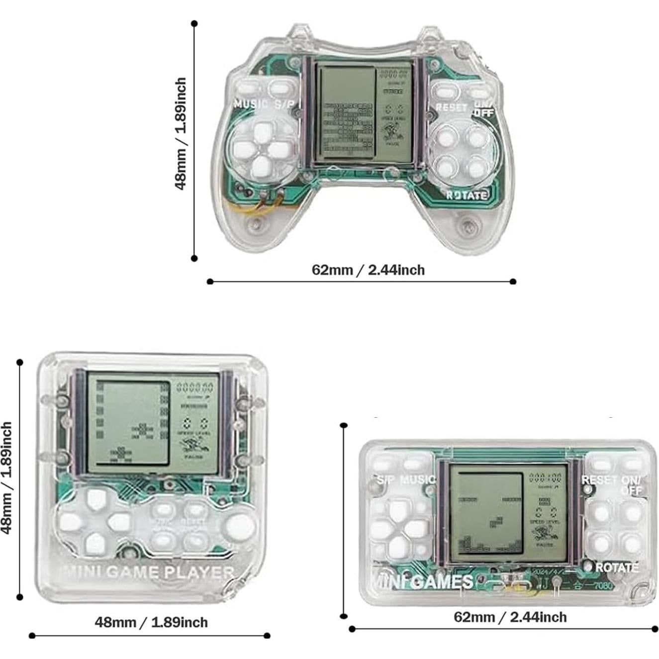 Llavero Mini de Videojuegos GNCNSHK 6PCS Arcade para Niños