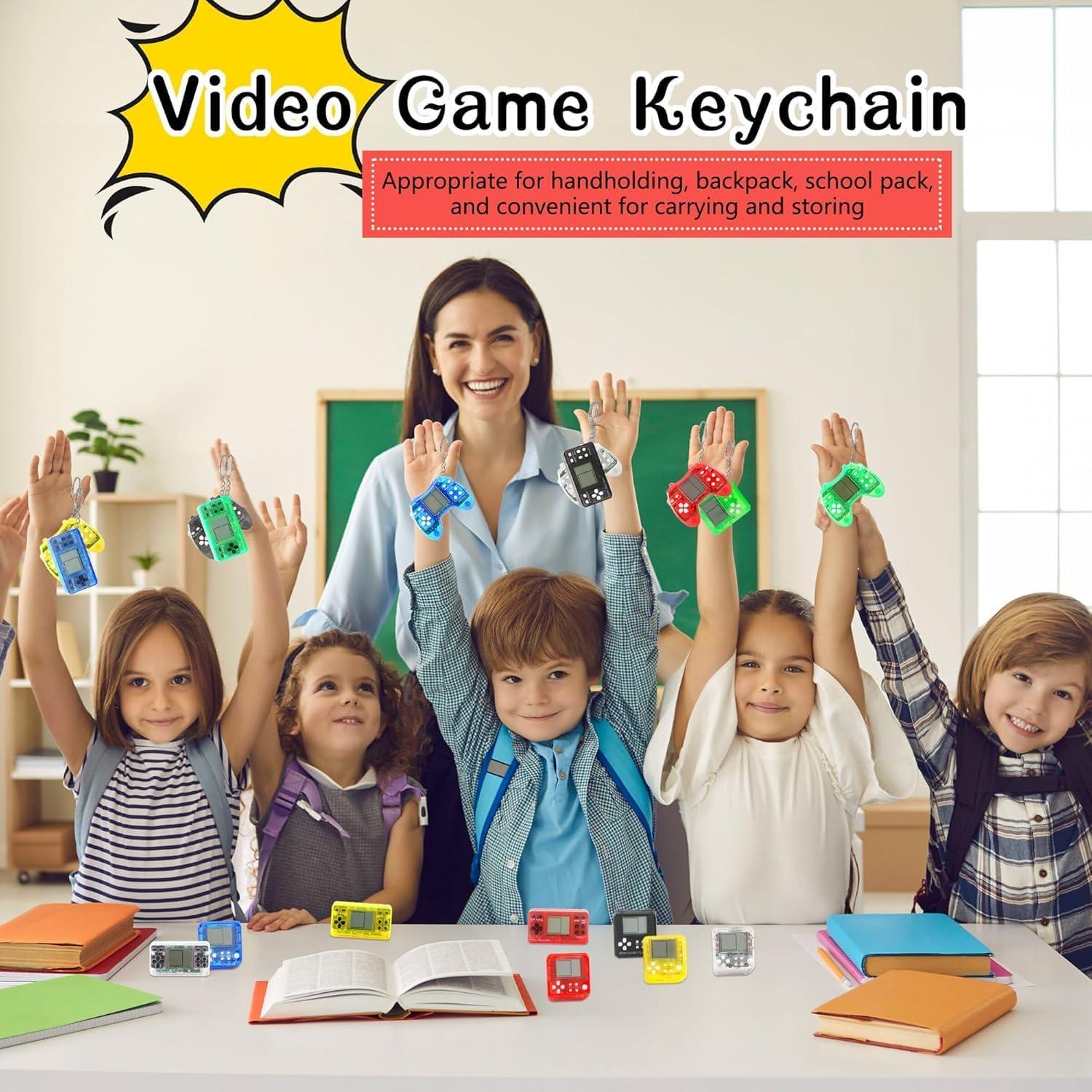 Llavero Mini de Videojuegos GNCNSHK 6PCS Arcade para Niños