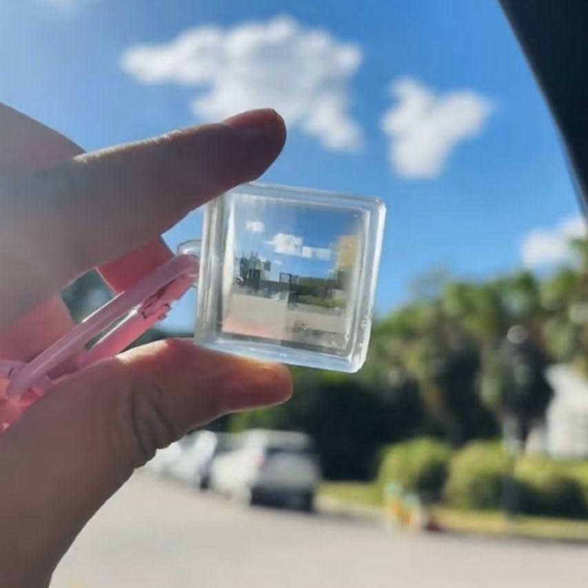 Llavero Lente Pixelvision OUTOSS - Filtro Retro 8 Bits Verde