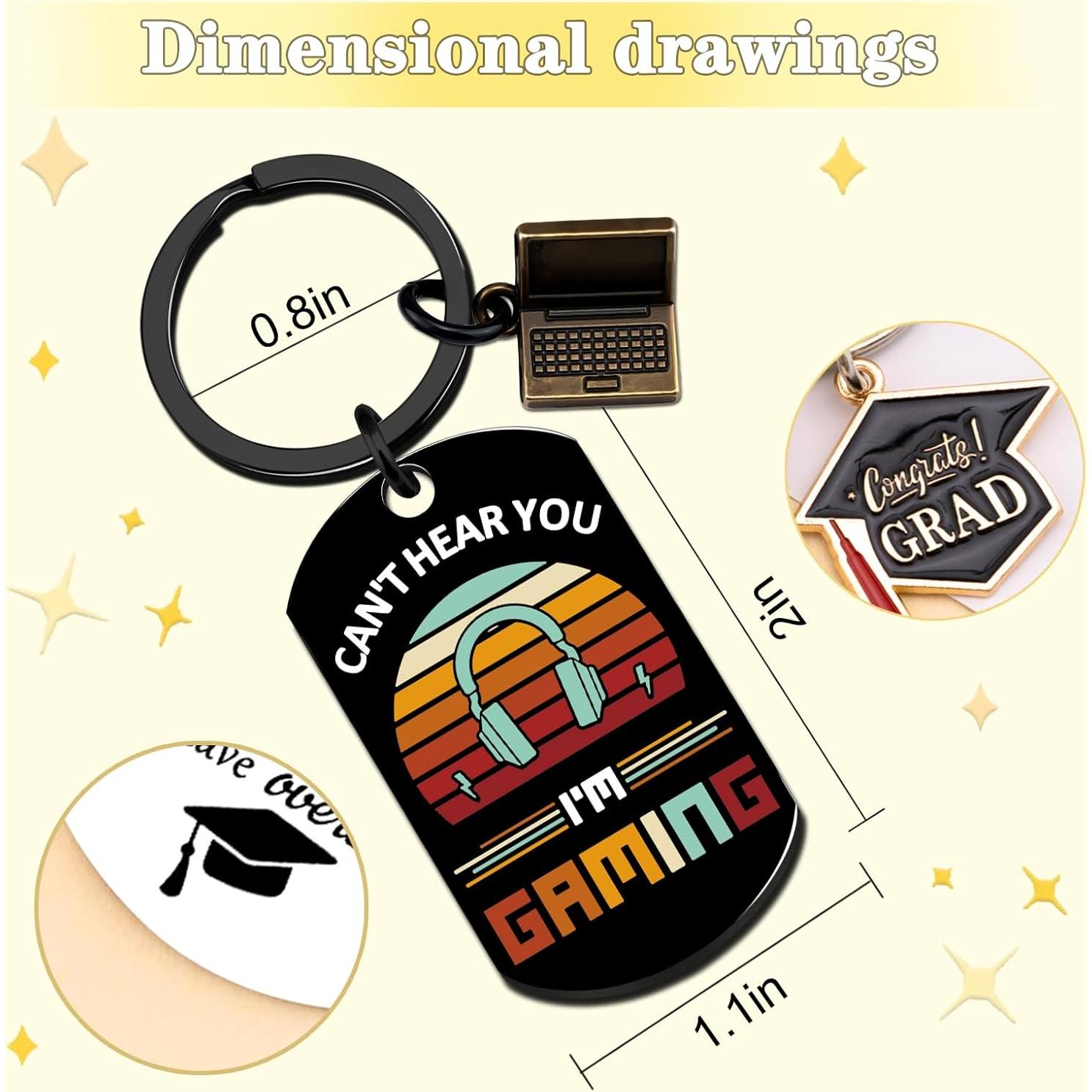 Llavero de Videojuego FAFQBING - Regalo Creativo para Jugadores