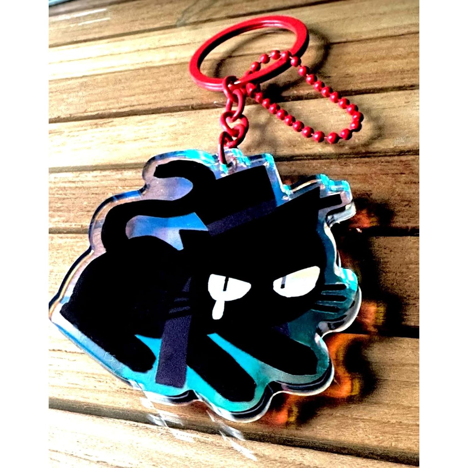 Llavero Acrílico Cat Klein Hecho a Mano 6.35x5.08cm