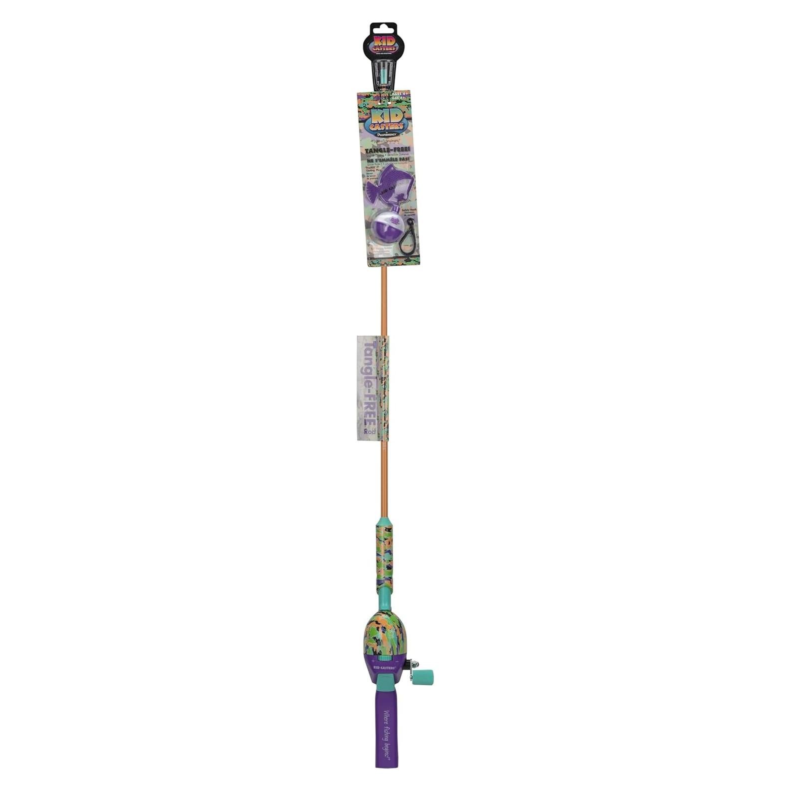 Caña de Pesca Neón Kid Casters 74.93 cm Sin Enredos