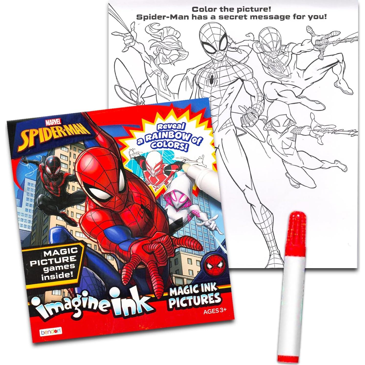 Conjunto de 6 Libros para Colorear Imagine Ink Bendon