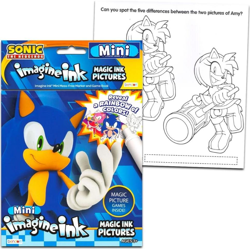 Conjunto de 6 Libros para Colorear Imagine Ink Bendon