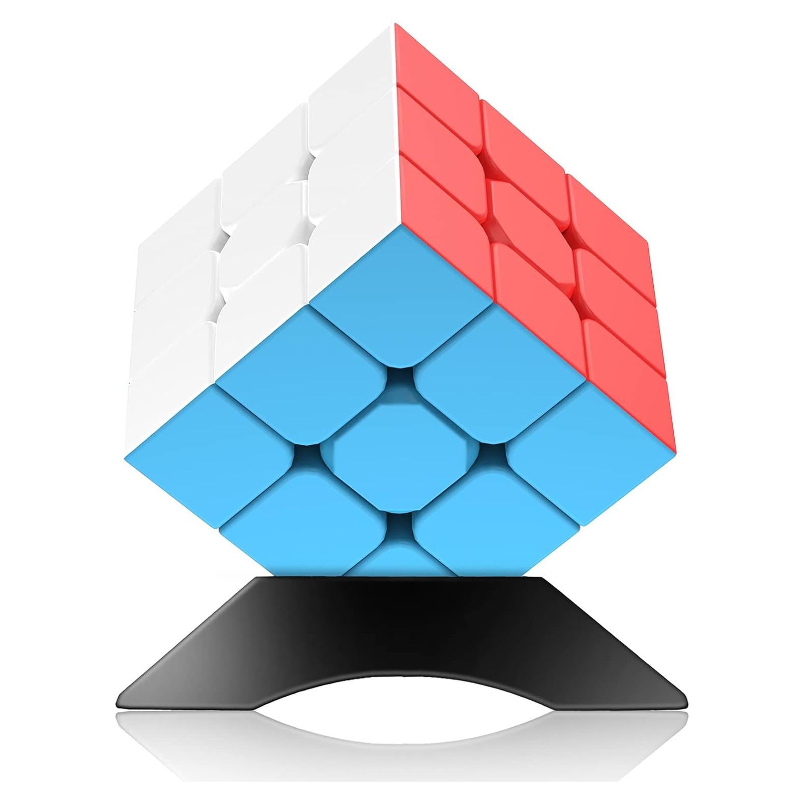Cubo de Velocidad 3x3 Nabreeli con Soporte y Tutorial - Juguete Educativo