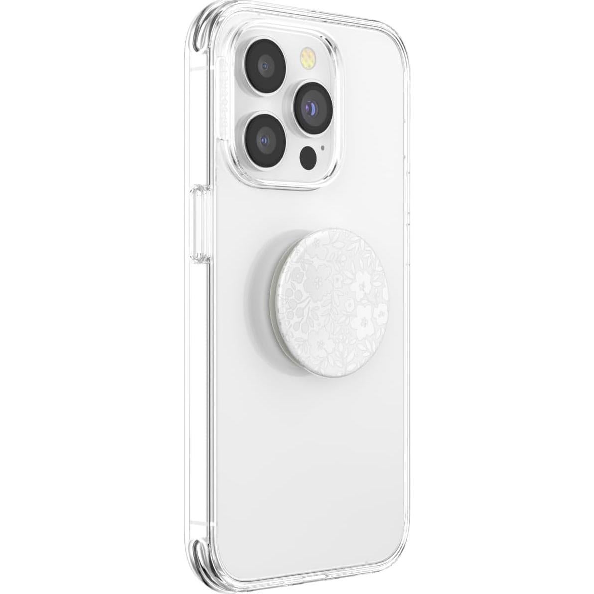 PopSockets Agarre Adhesivo para Teléfono Blanco Fresco