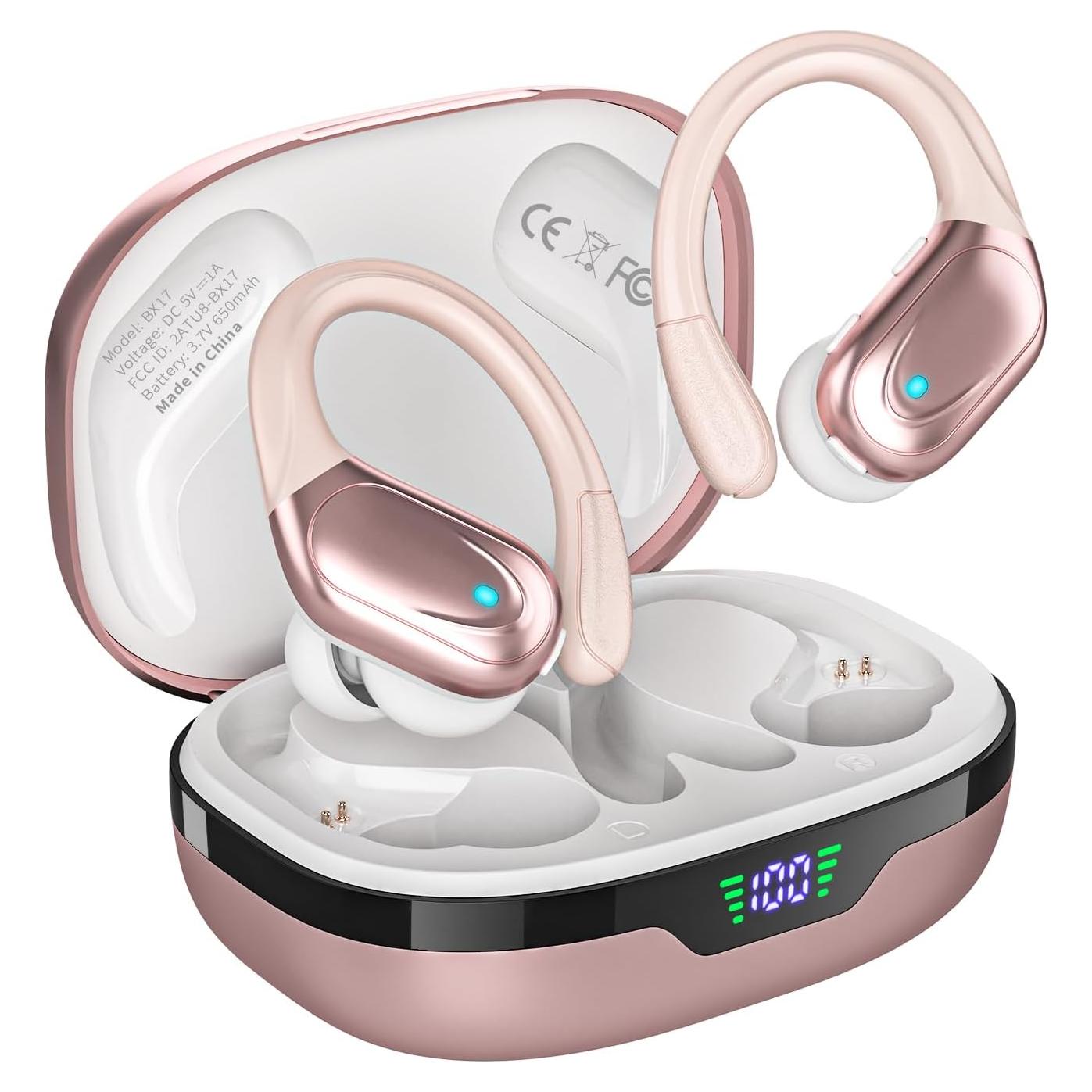 Auriculares Inalámbricos HAOYUYAN BX17 Bluetooth 5.3 IPX7 80h