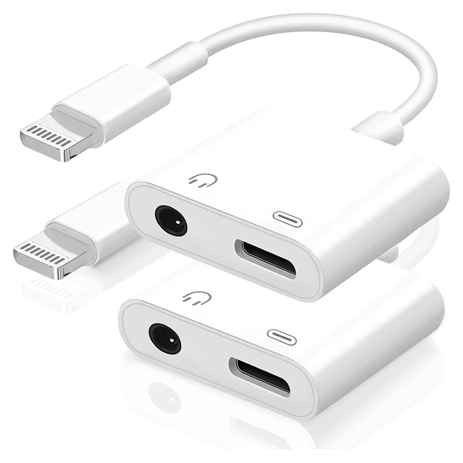 Adaptador de Carga y Audio 2 en 1 Seulliya para iPhone