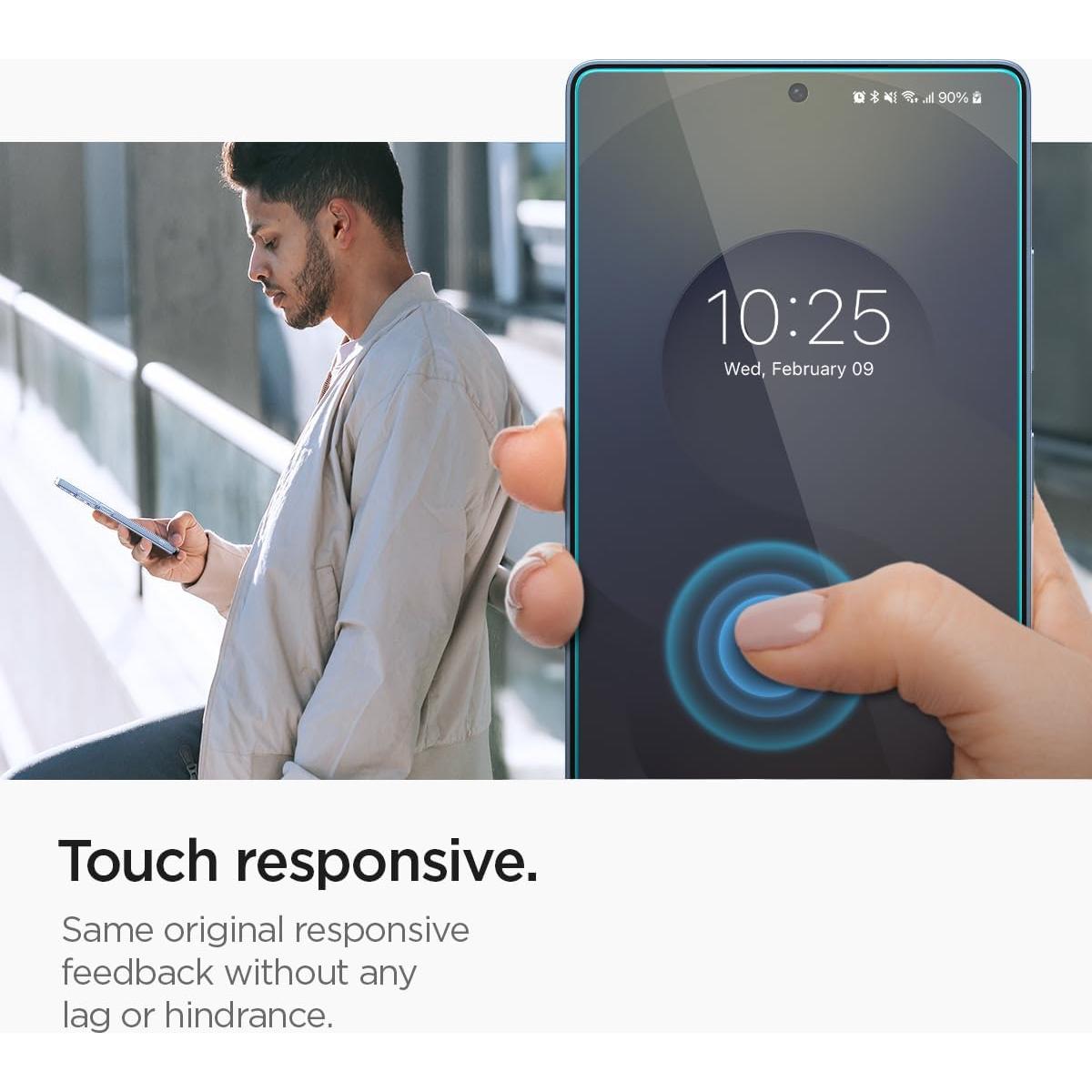 Protector de Pantalla Vidrio Templado Spigen Galaxy S25 Ultra - 2 Pzas