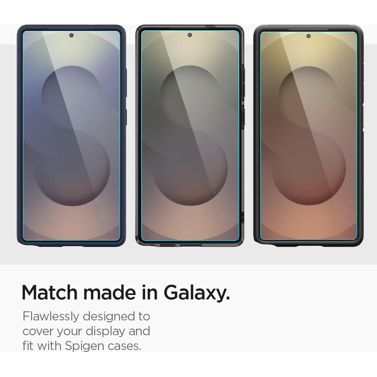 Protector de Pantalla Vidrio Templado Spigen Galaxy S25 Ultra - 2 Pzas