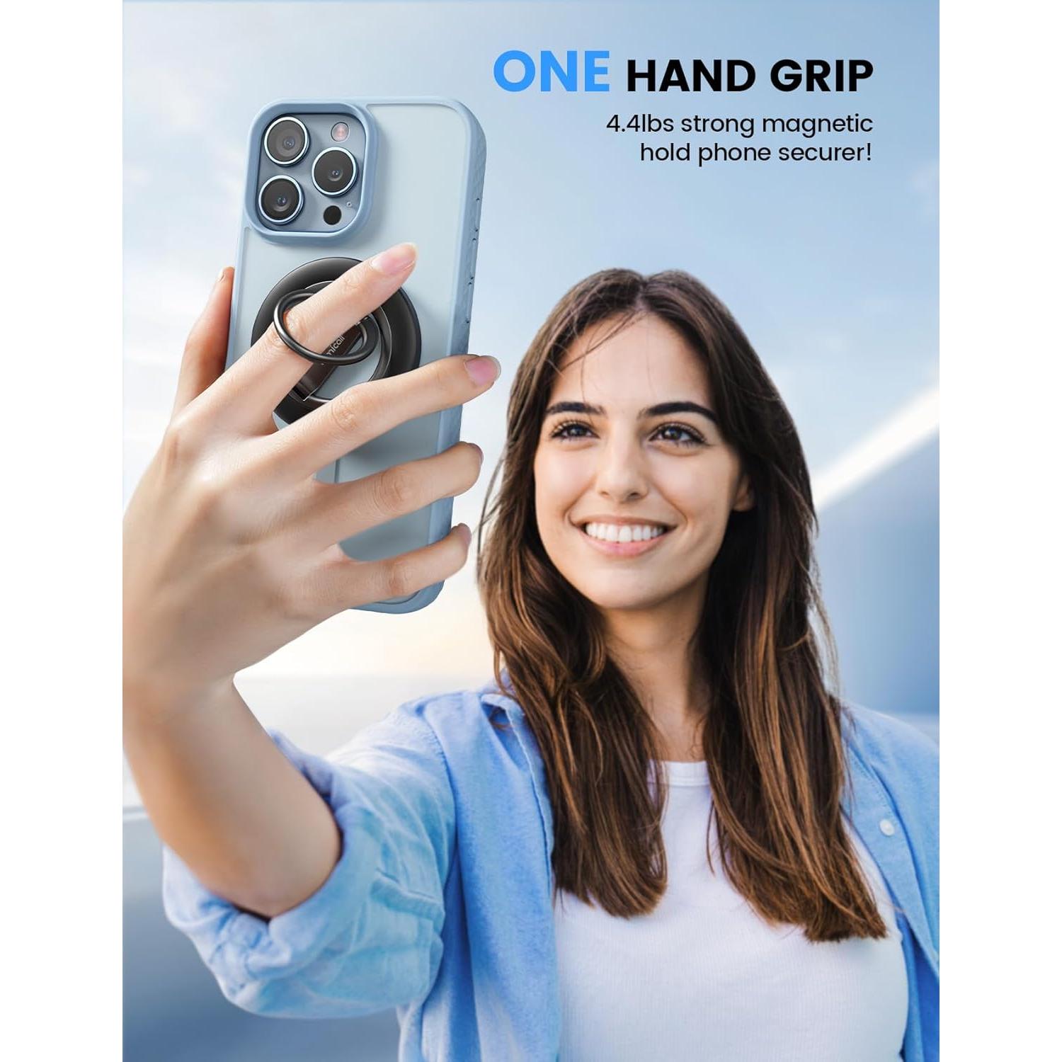 Soporte Magnético Lamicall para Teléfono MagSafe - Doble Bisagra