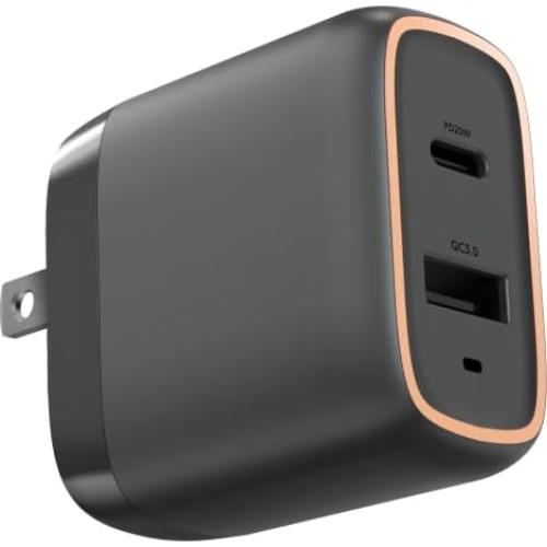 Cargador de Pared Plegable Duracell 38W USB-A y USB-C