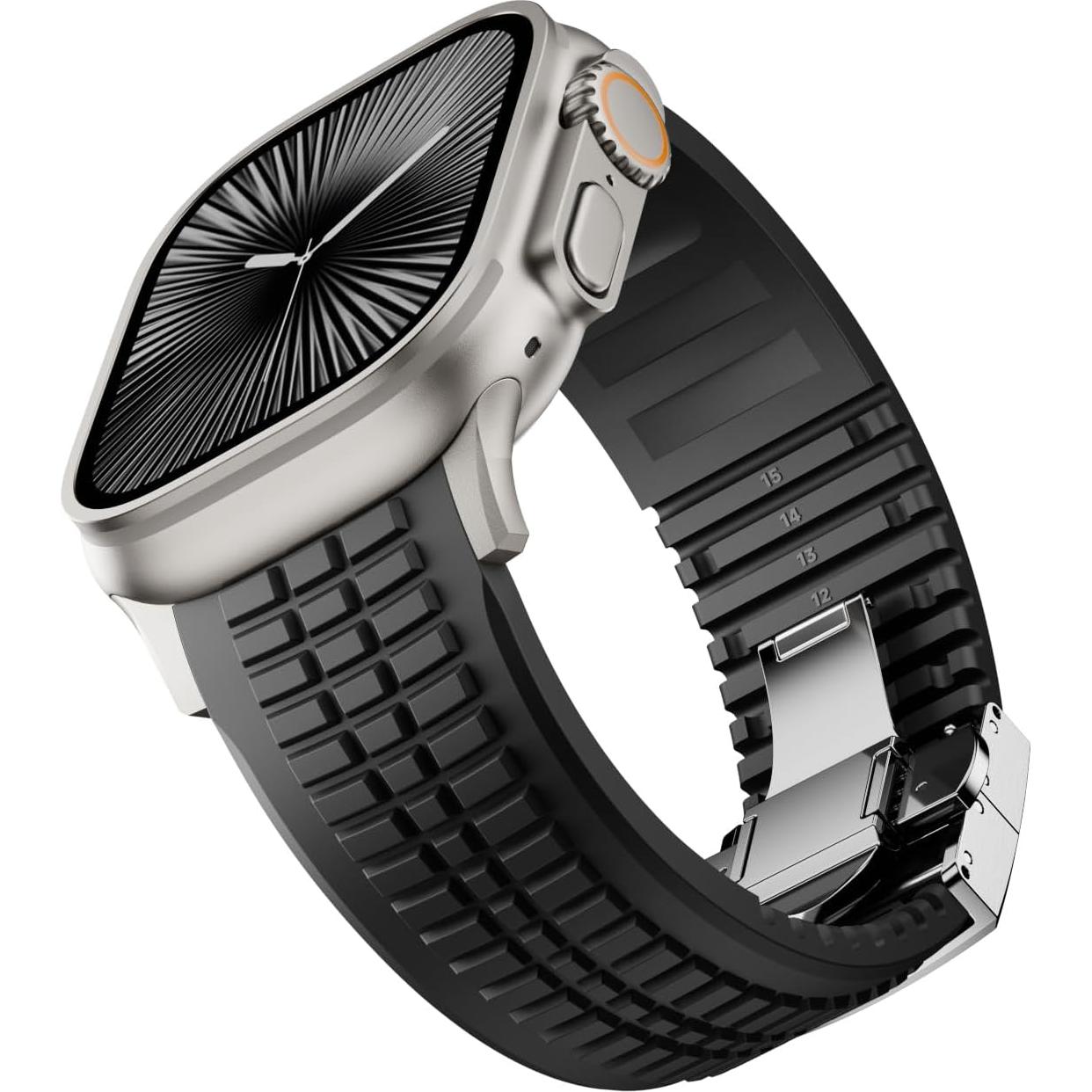 Correa de Silicona para Apple Watch Ultra 2/Series 10-7 44-49mm