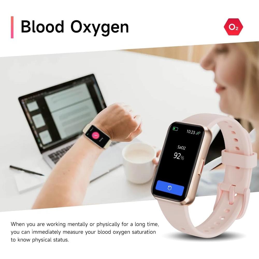 Rastreador de Fitness USMECBL con Monitoreo de Salud 24/7